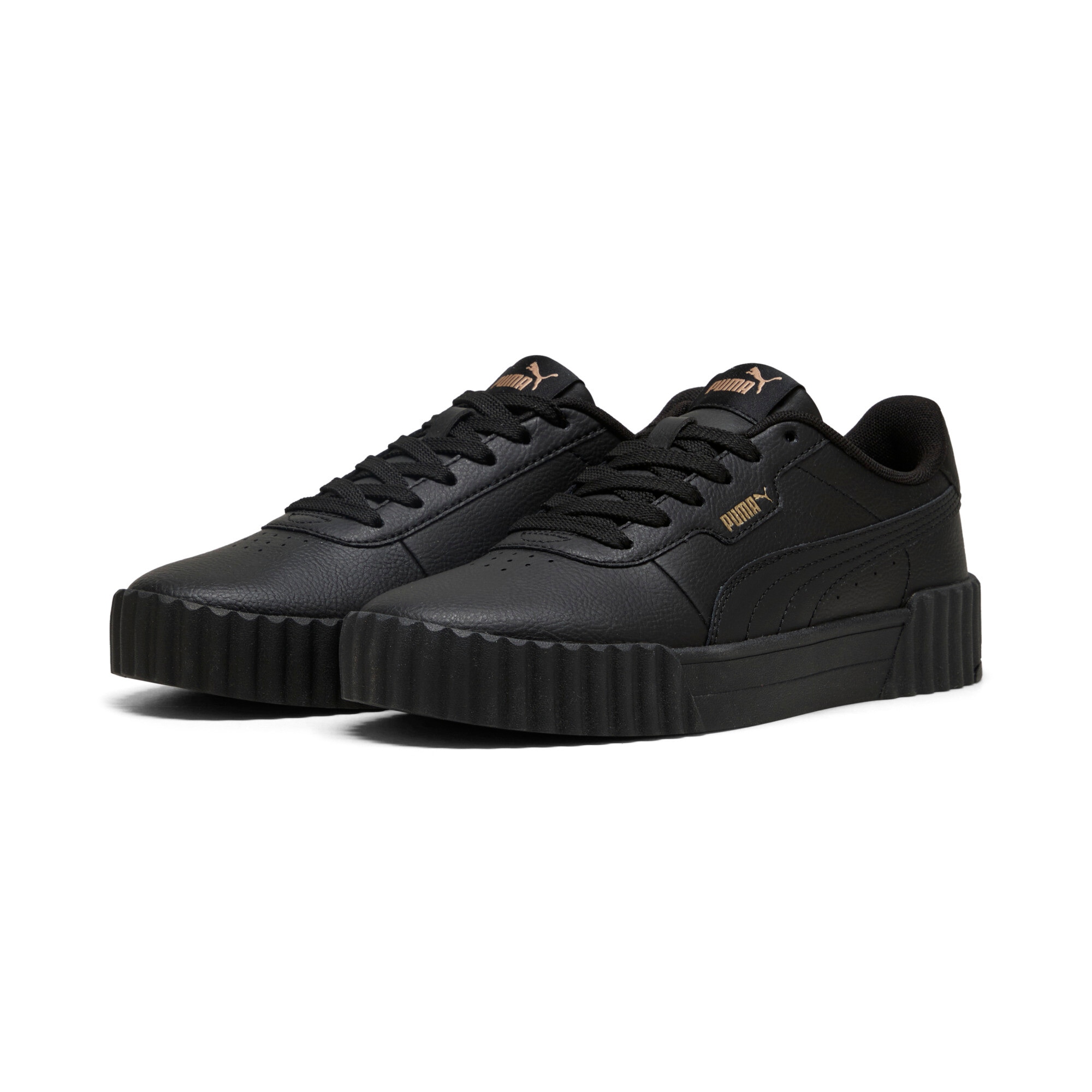PUMA Sneaker "CARINA 30" für sportliche Looks, aus Leder, mit weichem Textilfutter