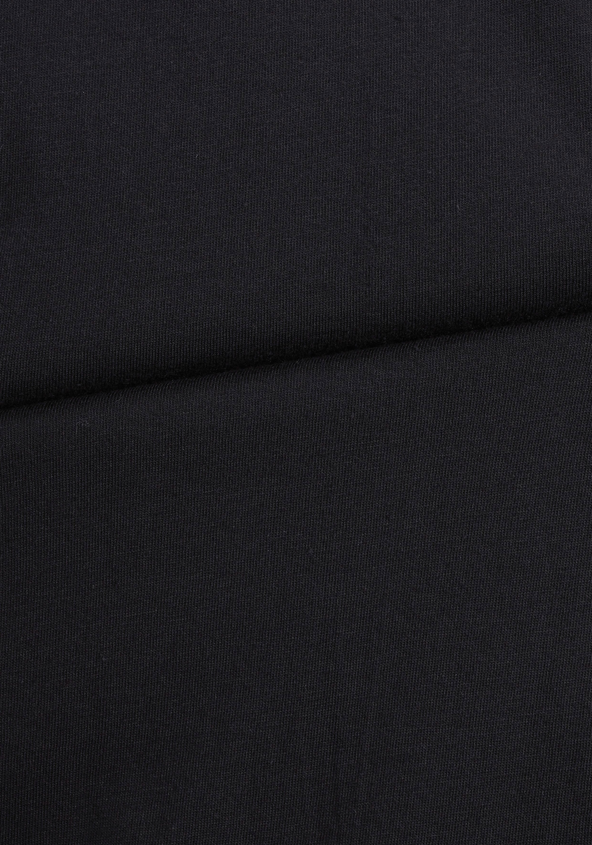 Vivance Dreams Pyjama, (Set, 3 teilig), mit Frontschriftzug