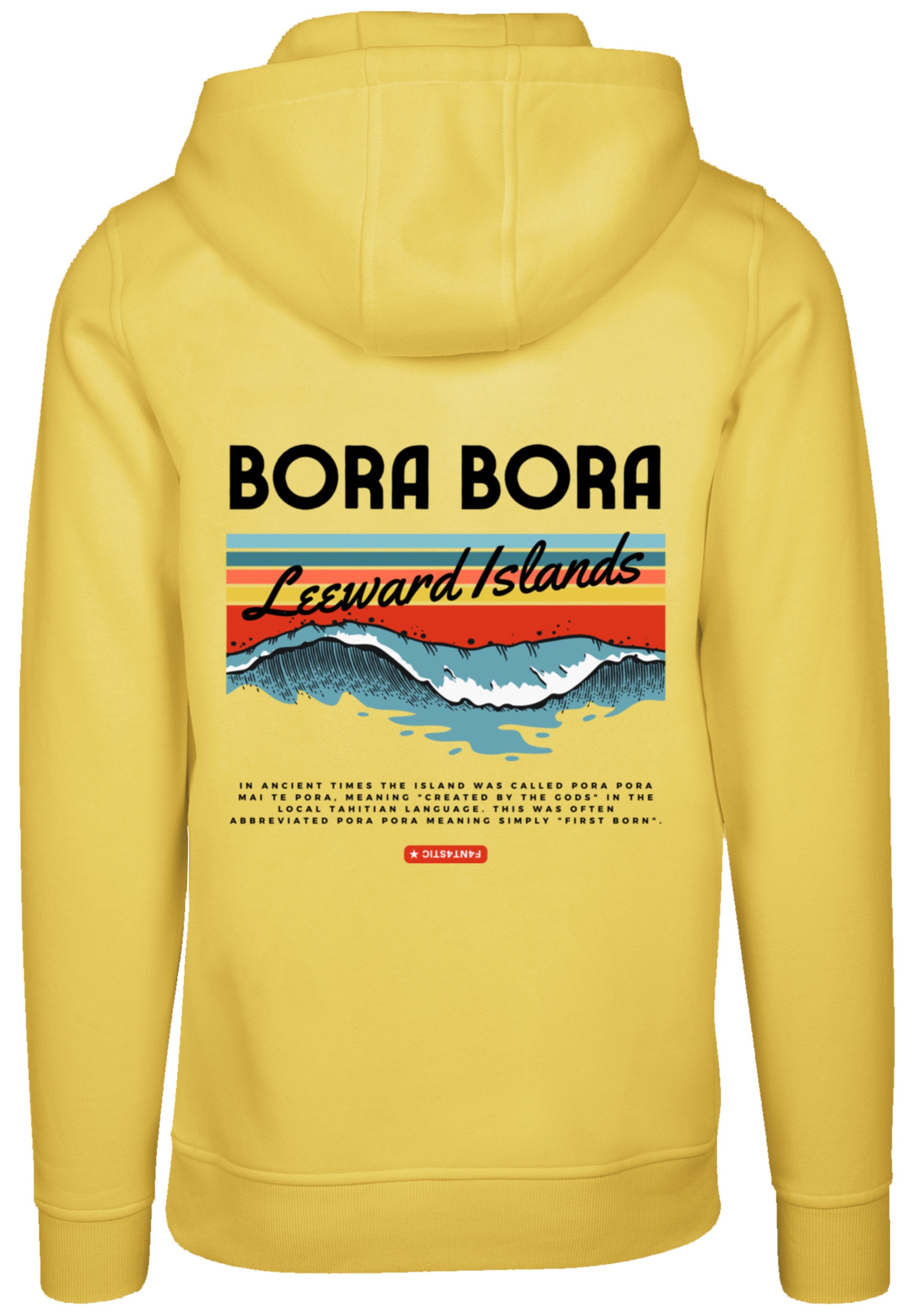 F4NT4STIC Kapuzenpullover "Bora Bora Leewards Island", Hoodie, Warm, Bequem