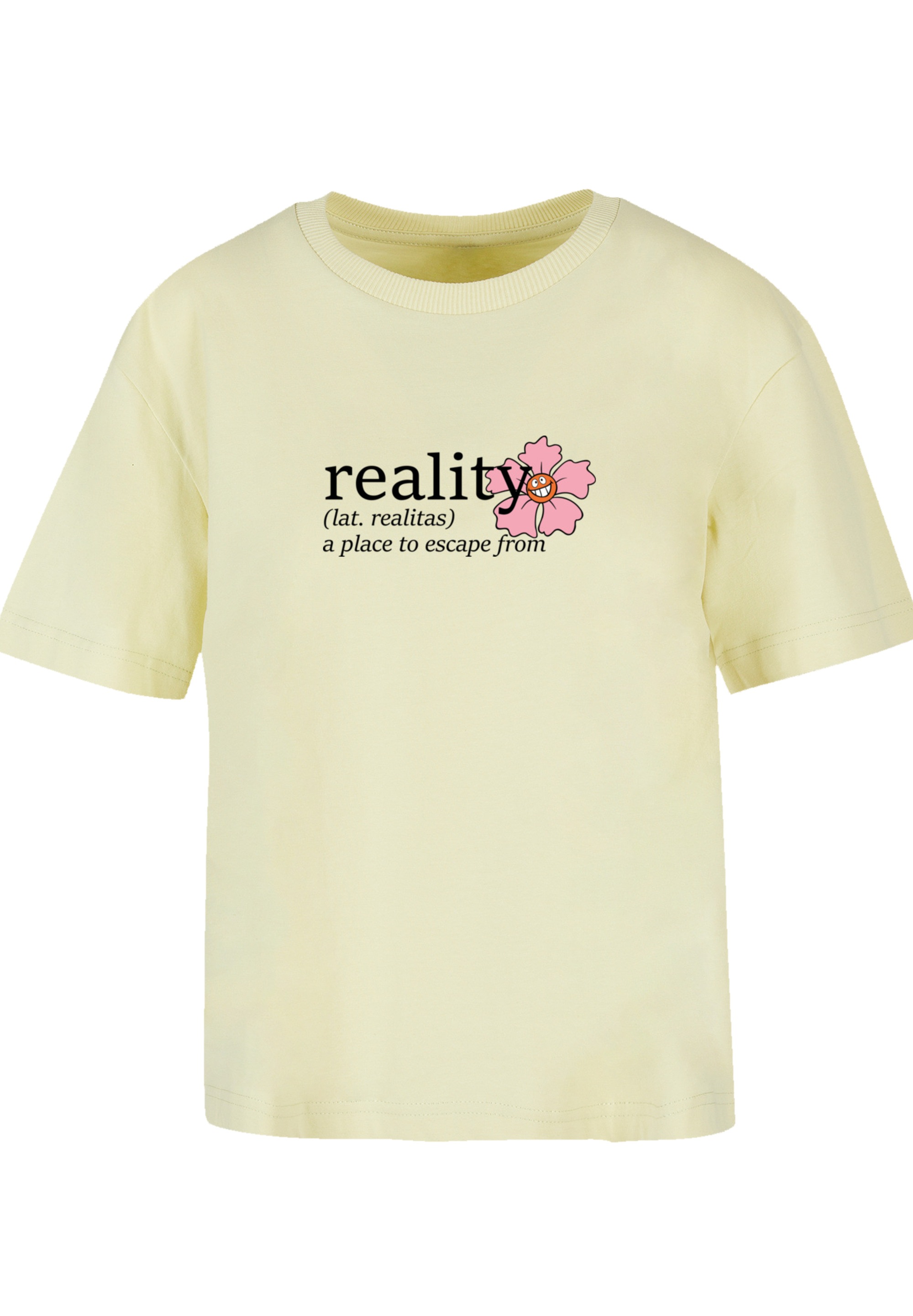 F4NT4STIC T-Shirt »Alice im Wunderland Reality«, Nostalgie, Retro Print, Kinderserie