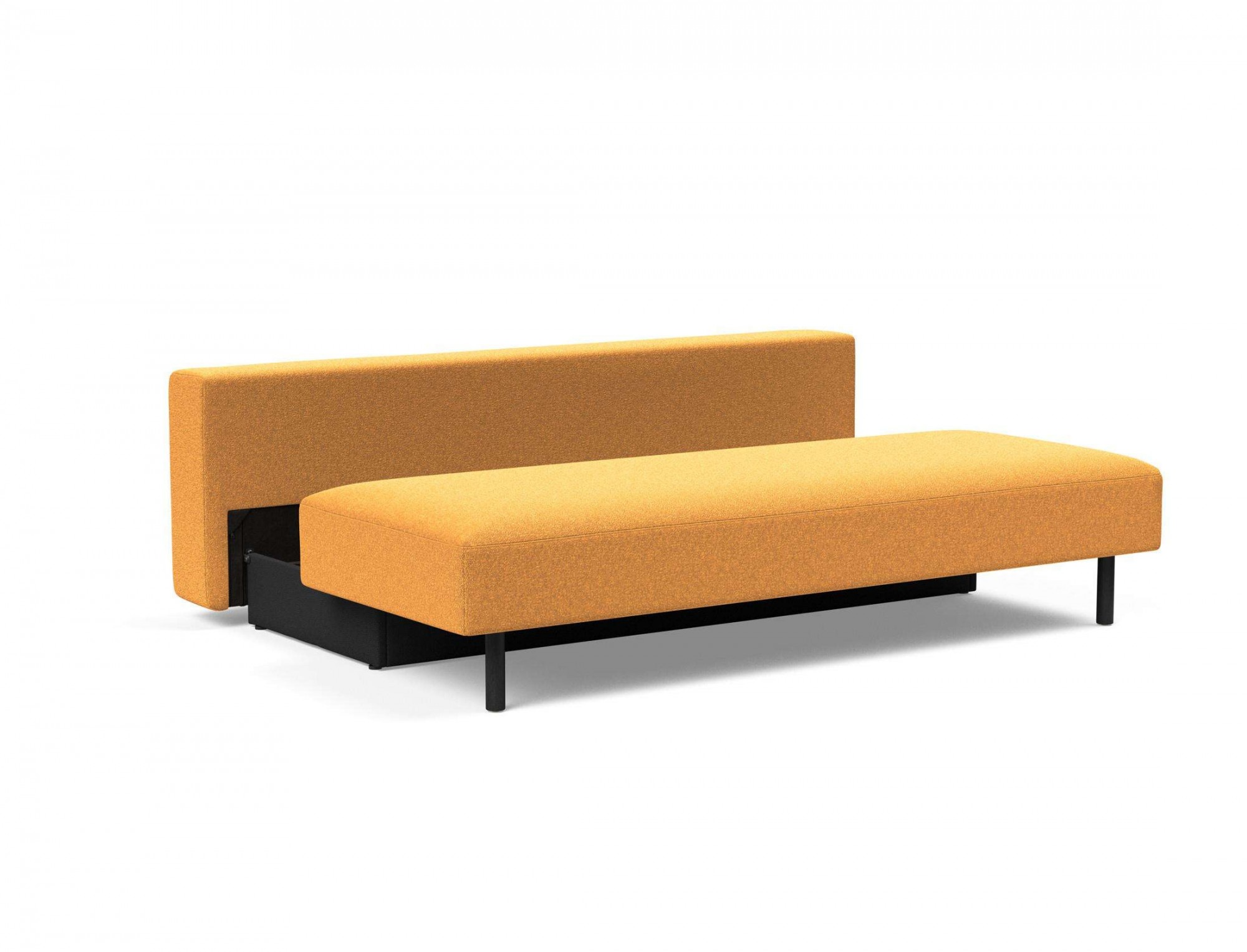 INNOVATION LIVING ™ 3-Sitzer »Merga Schlafsofa«, großem Bettkasten,minimalistischem Design, bedarf wenig Stellfläche