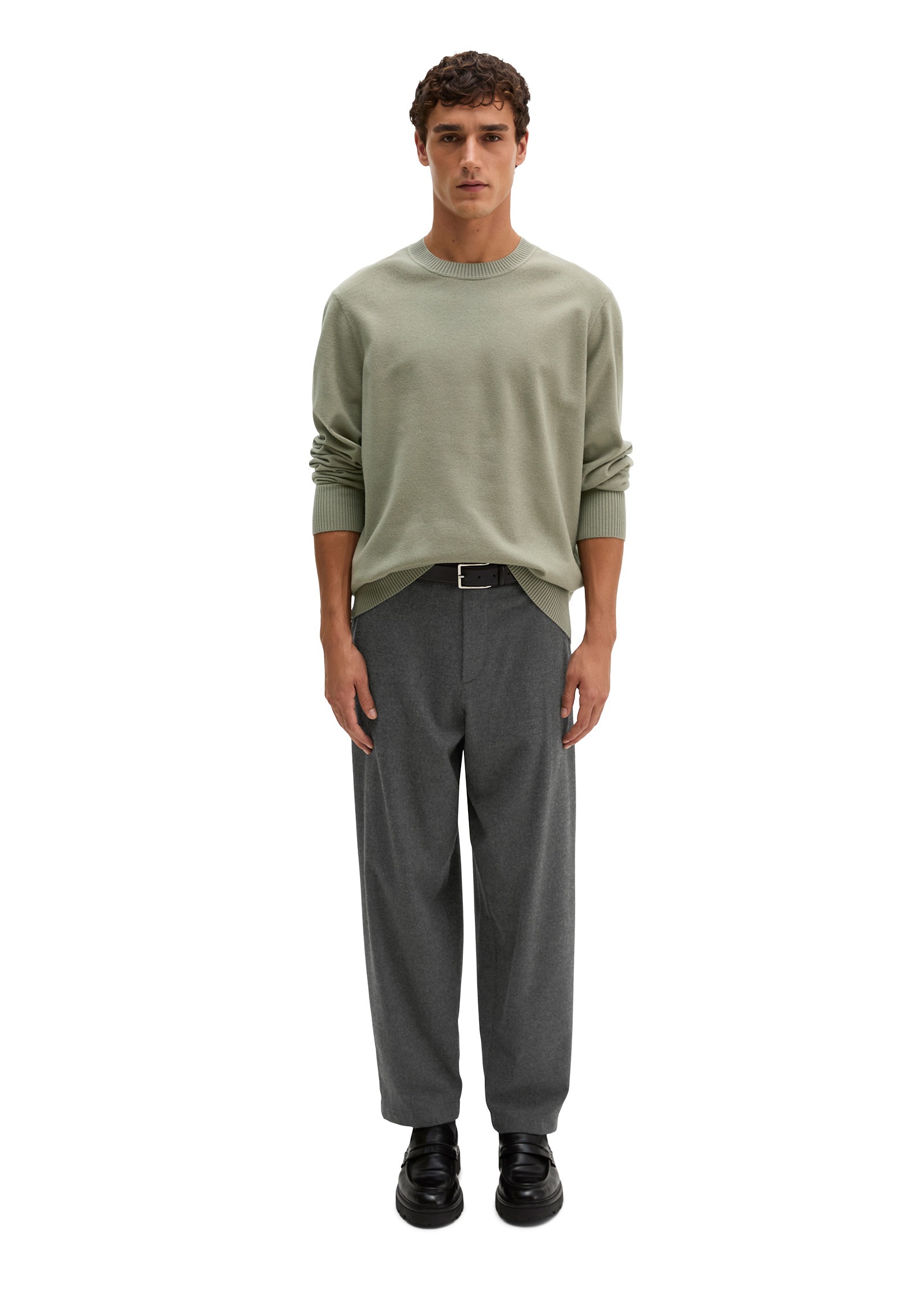 Marc O'Polo Strickpullover »in Walkwoll-Optik«
