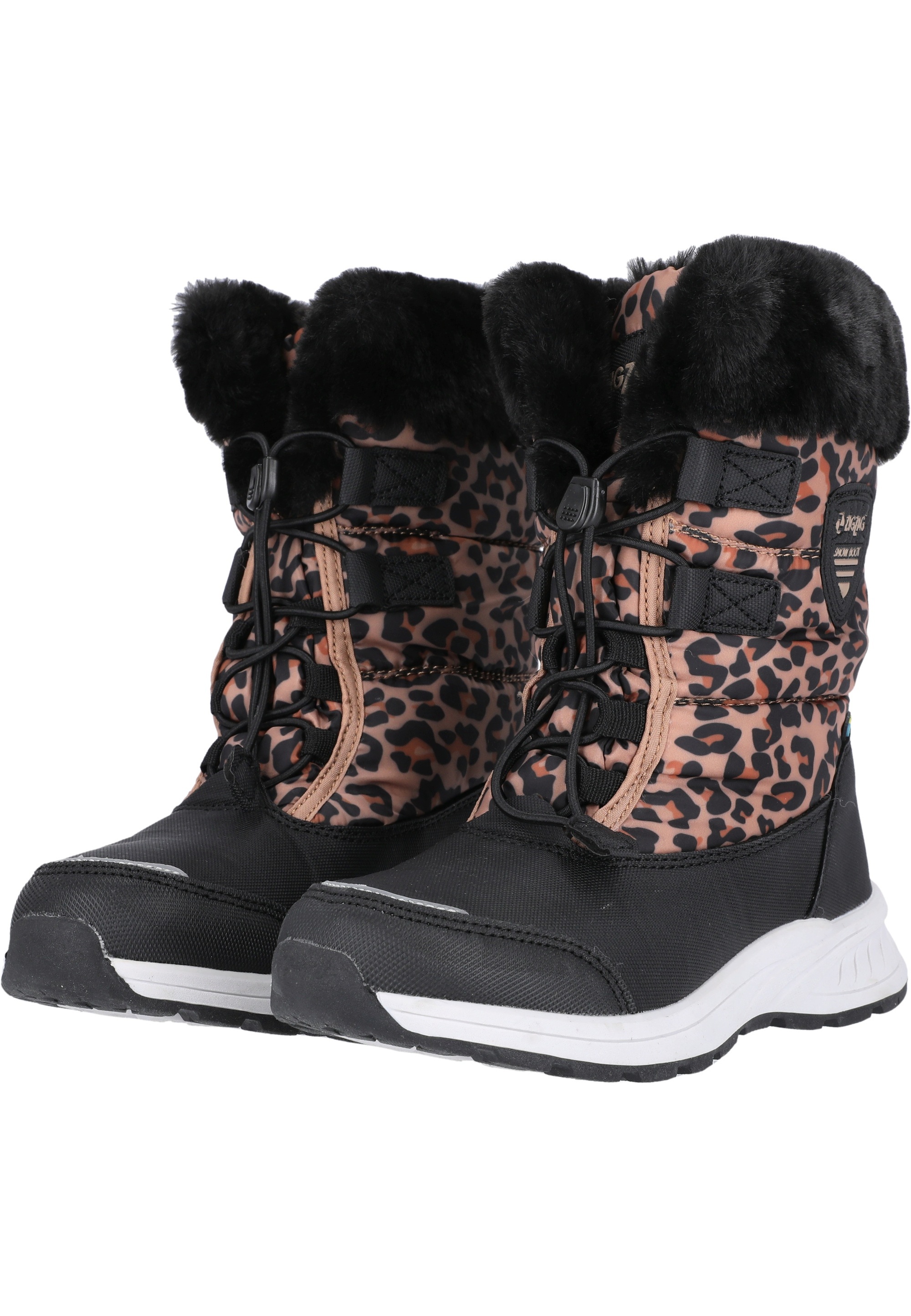 ZIGZAG Stiefel »Wesend«, mit bequemem Kunstfellbesatz und Allwetterprofil