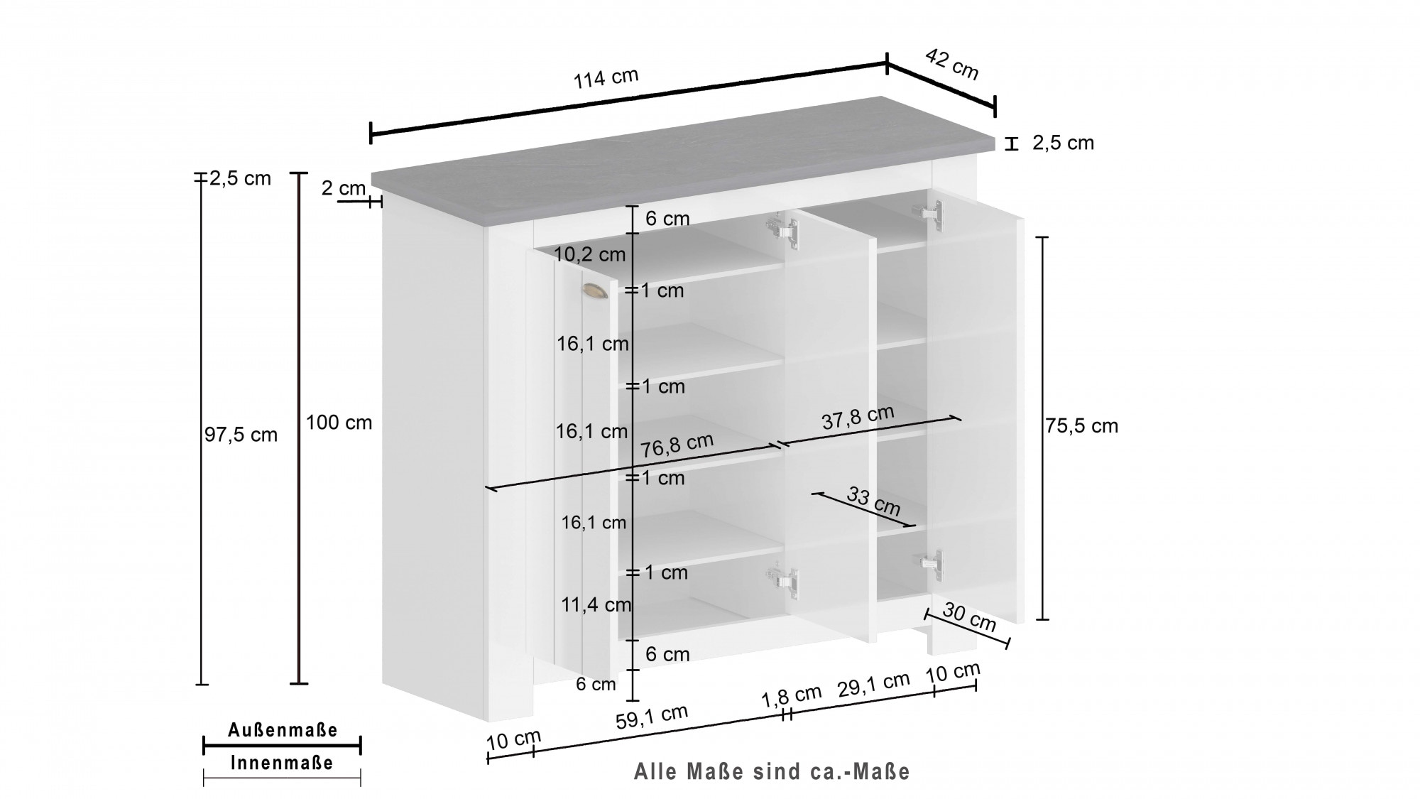 Tecnos (1 BAUR »FIGO«, Schuhschrank St.) |