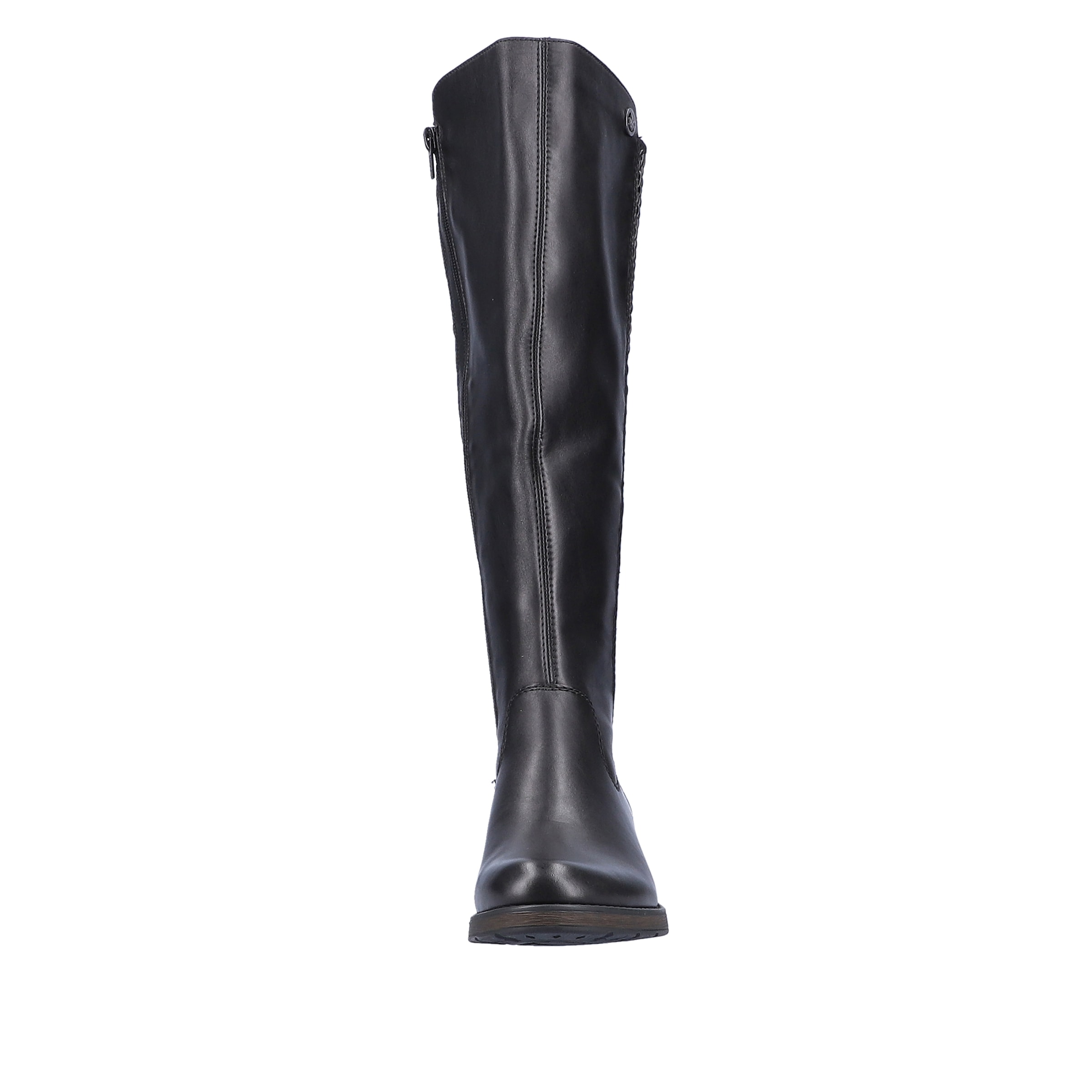Rieker Stiefel  Langschaftstiefel mit Stretch am Schaft, Blockabsatz