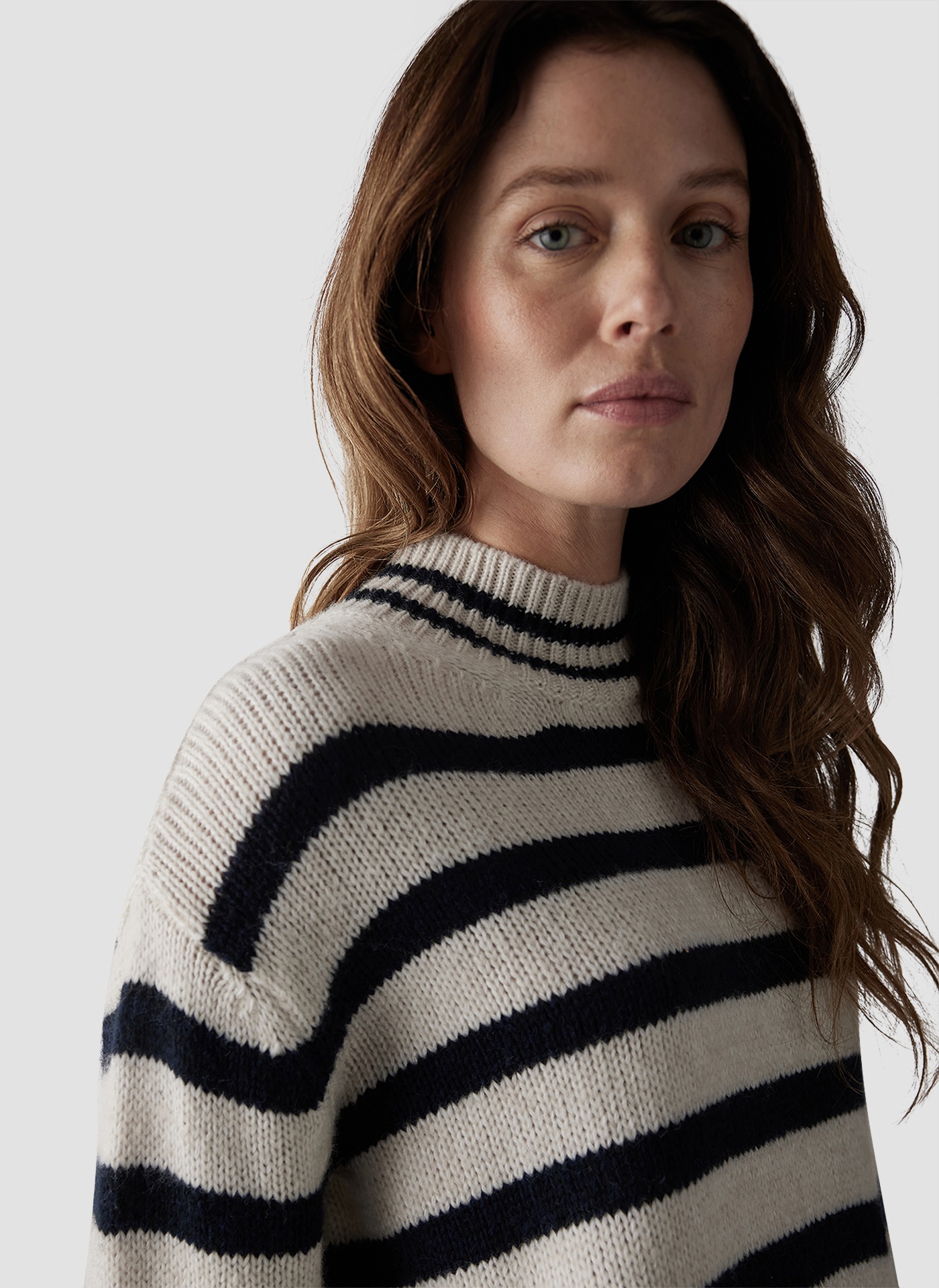 LeComte Strickpullover »LeComte Stilvoller Strickpullover mit klassischem Streifenmuster«