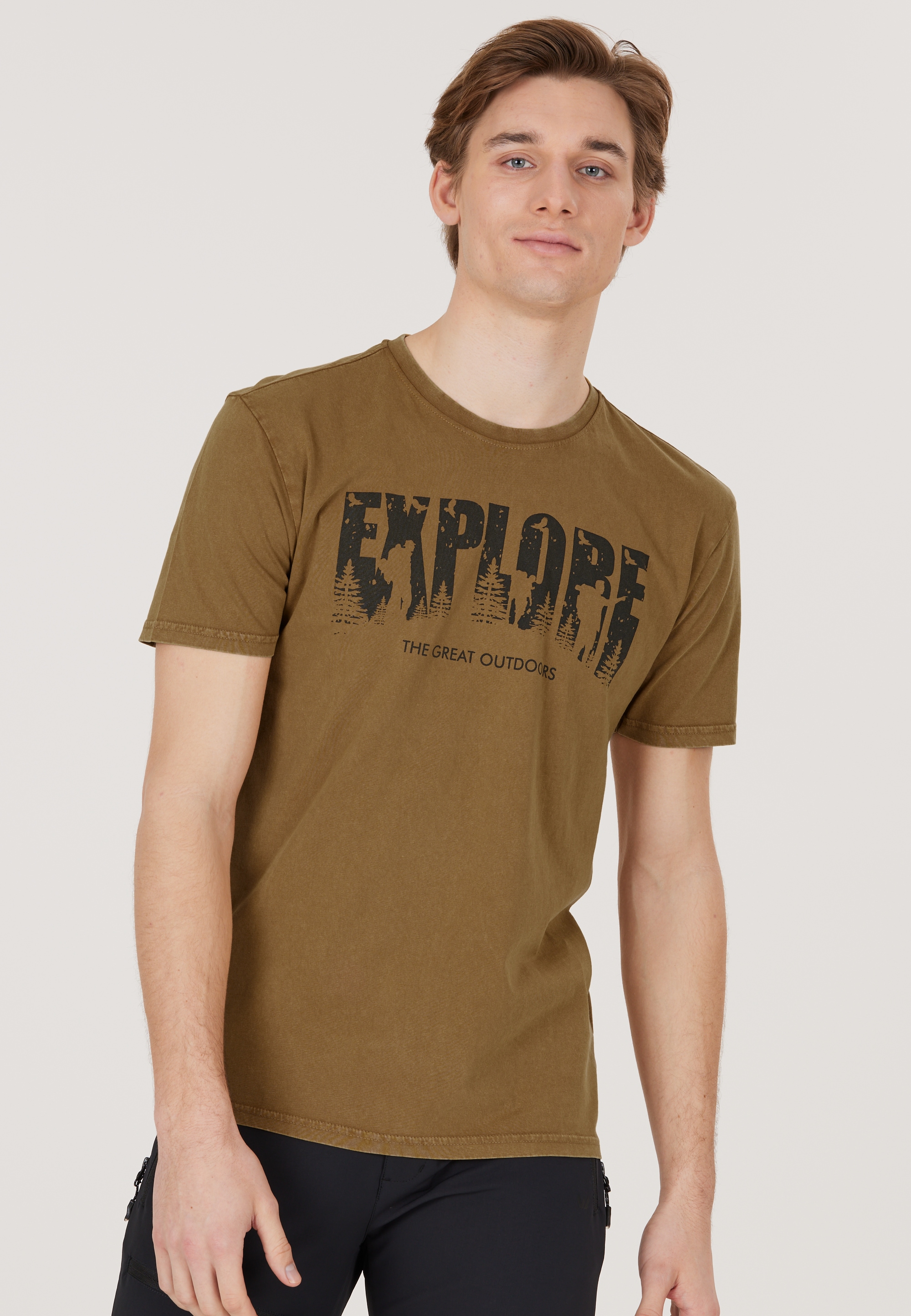 WHISTLER Funktionsshirt "Explorer" 1 Stk. tlg. mit coolem Aufdruck günstig online kaufen