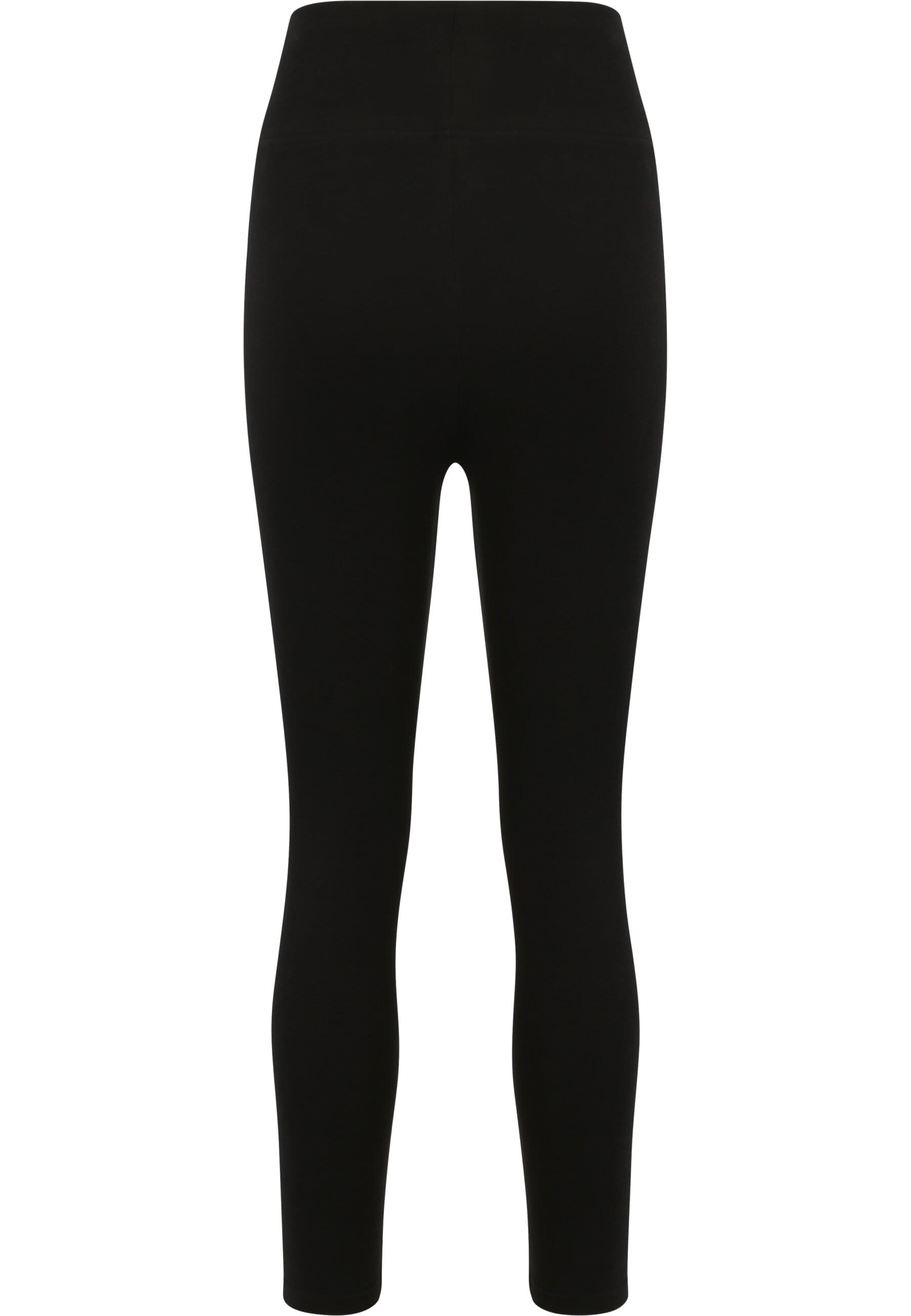 URBAN CLASSICS Leggings »Urban Classics Damen Ladies High Waist Jersey Leggings 2-Pack«, (1 tlg.)