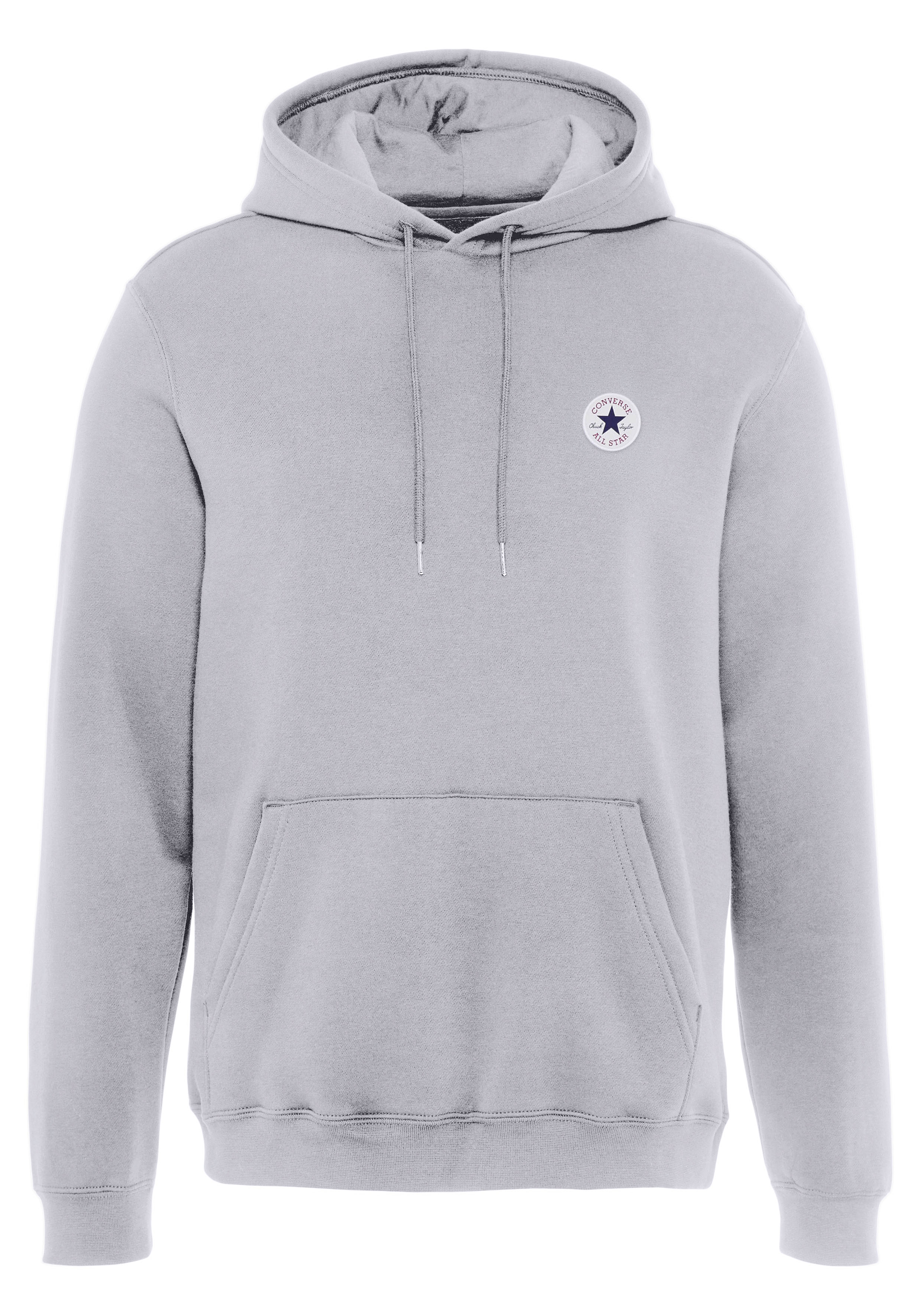 Converse Kapuzensweatshirt "CONVERSE GO-TO CHUCK TAYLOR PATCH HOODIE", mit Kordelzug, Langarm
