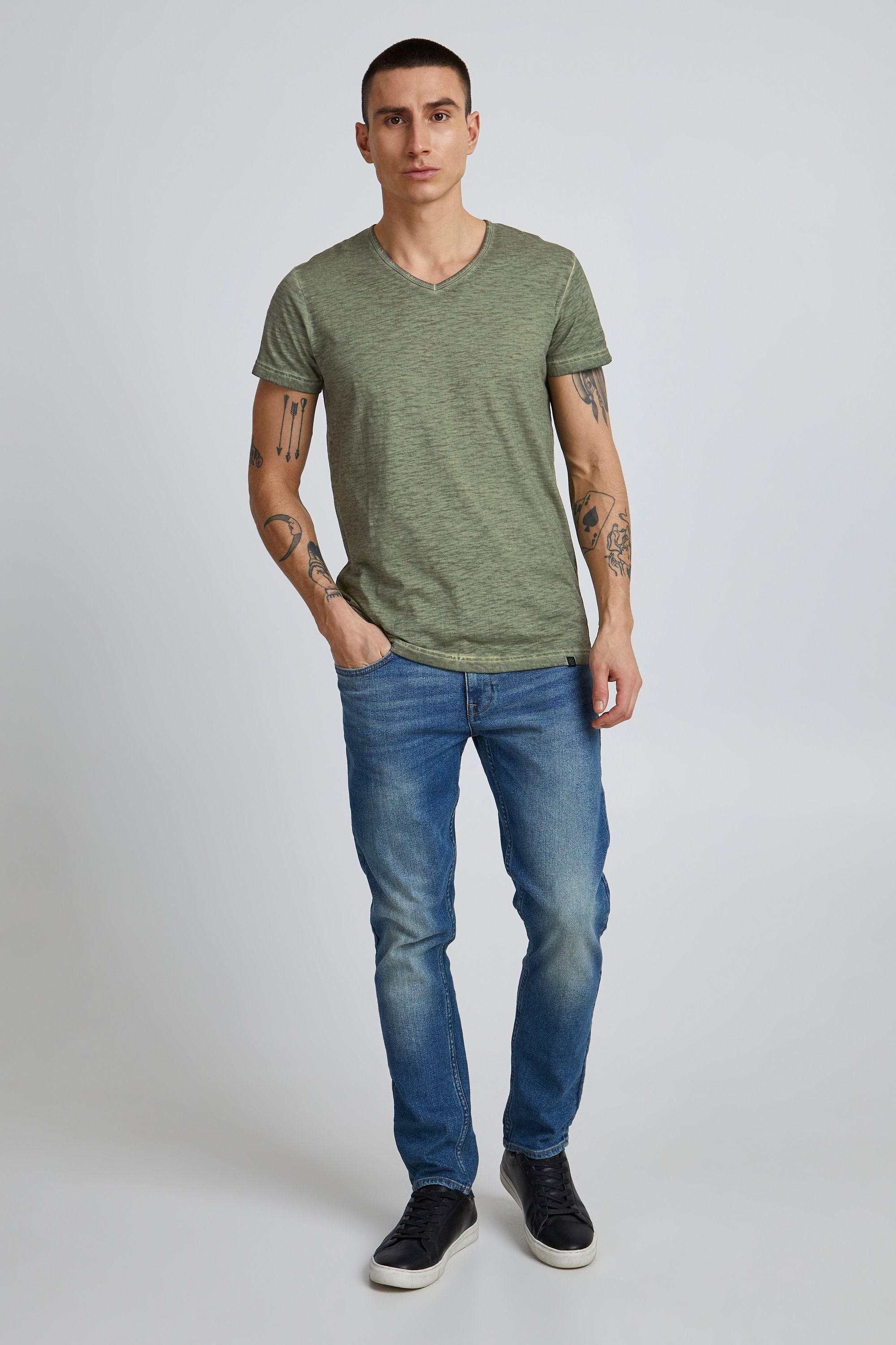 Solid V-Shirt "V-Shirt SDConley" günstig online kaufen