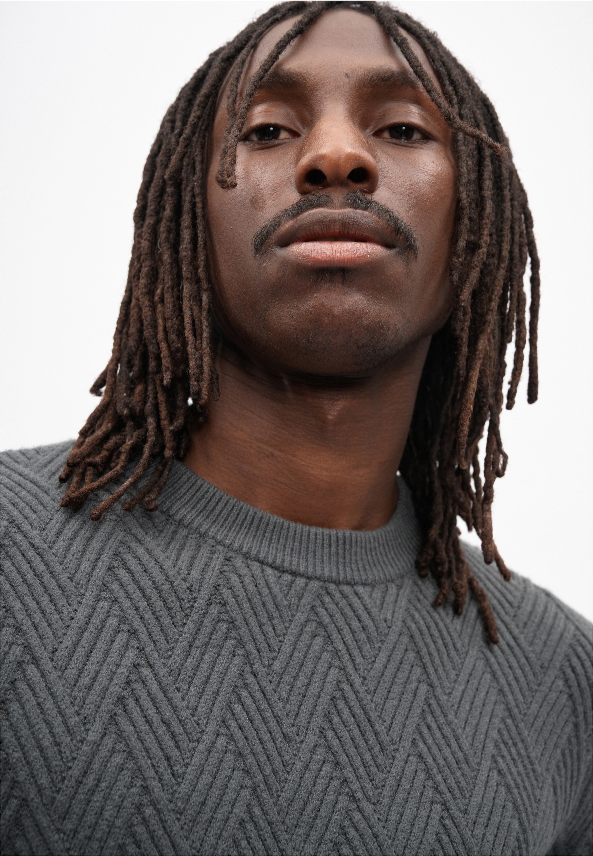 Cleptomanicx Strickpullover »Criss Cross« mit zeitlosem Design