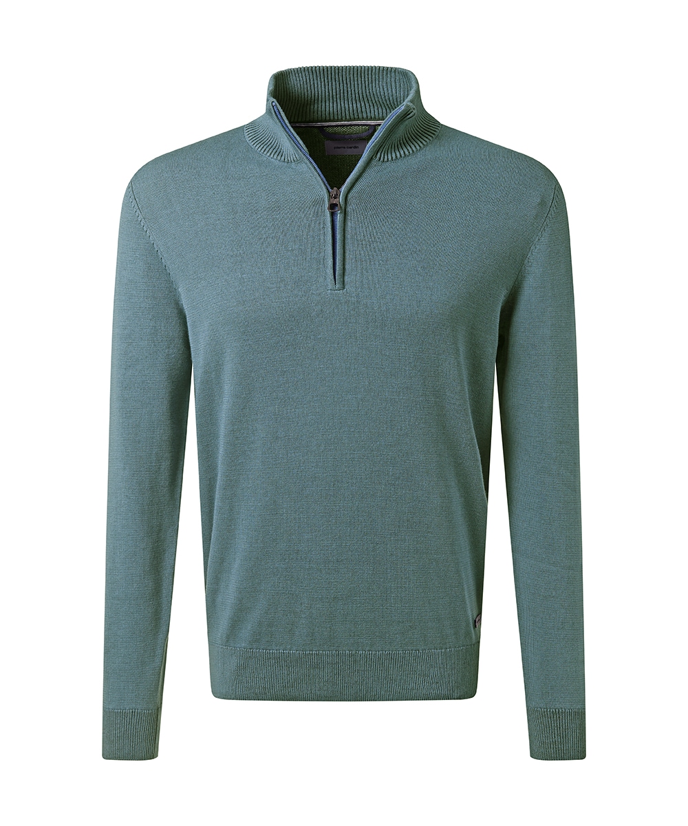 Pierre Cardin Strickpullover, mit Troyer Kragen günstig online kaufen