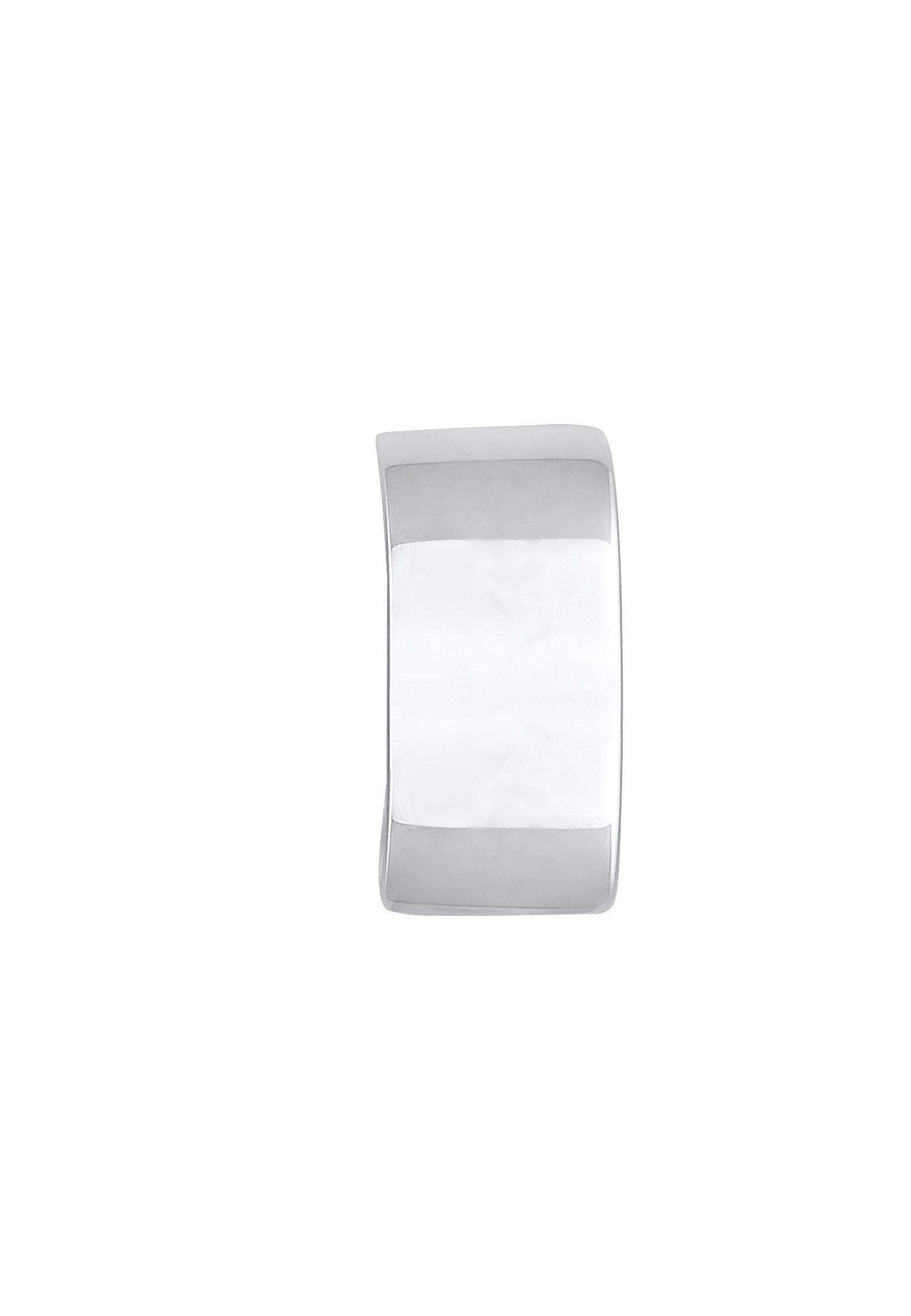 Kuzzoi Ohrklemme »Herren Single Earcuff Basic Glanz 925 Silber«