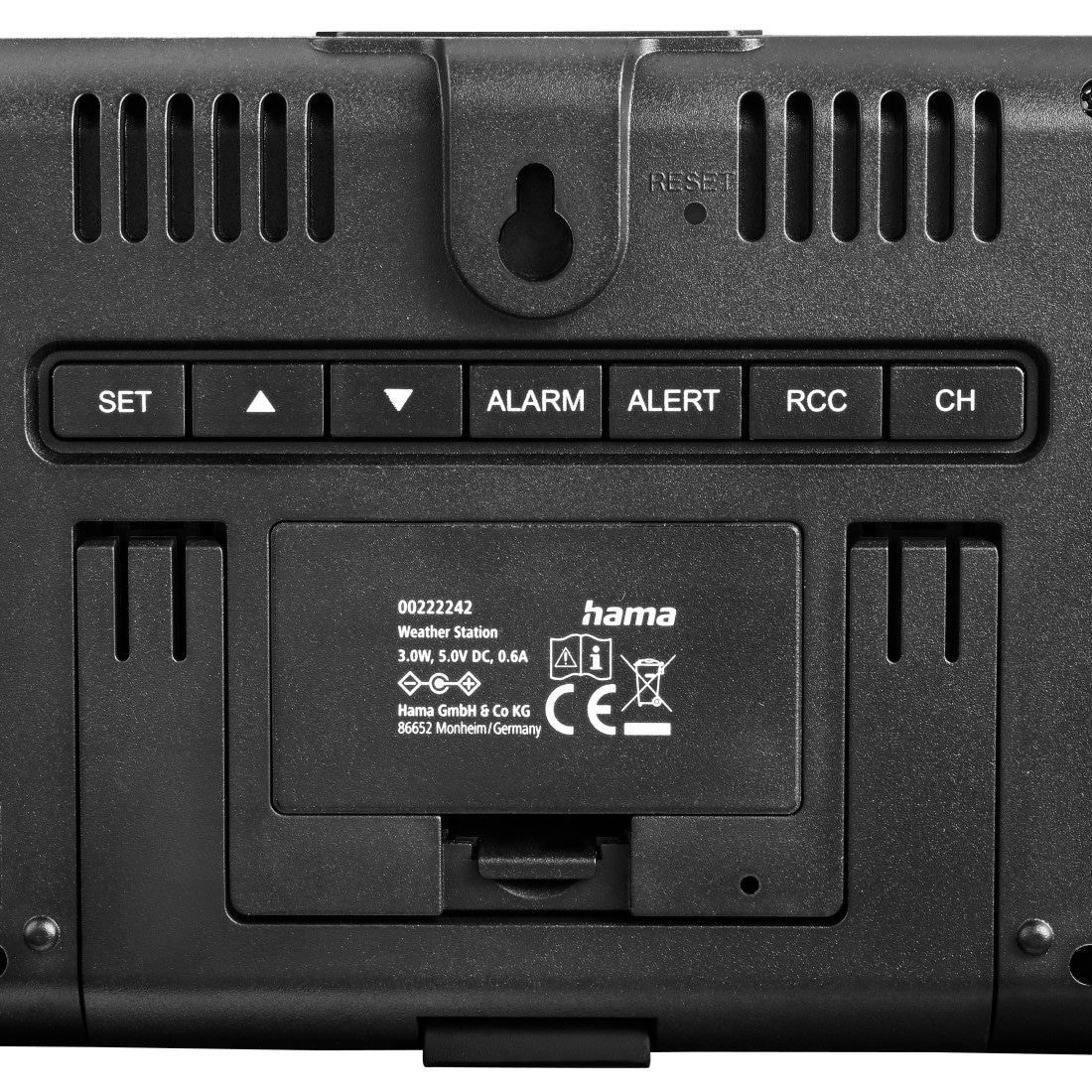 Hama Wetterstation »Wetterstation mit Farbdisplay, Außensensor, Wetter, Alarm, Temparatur« ()