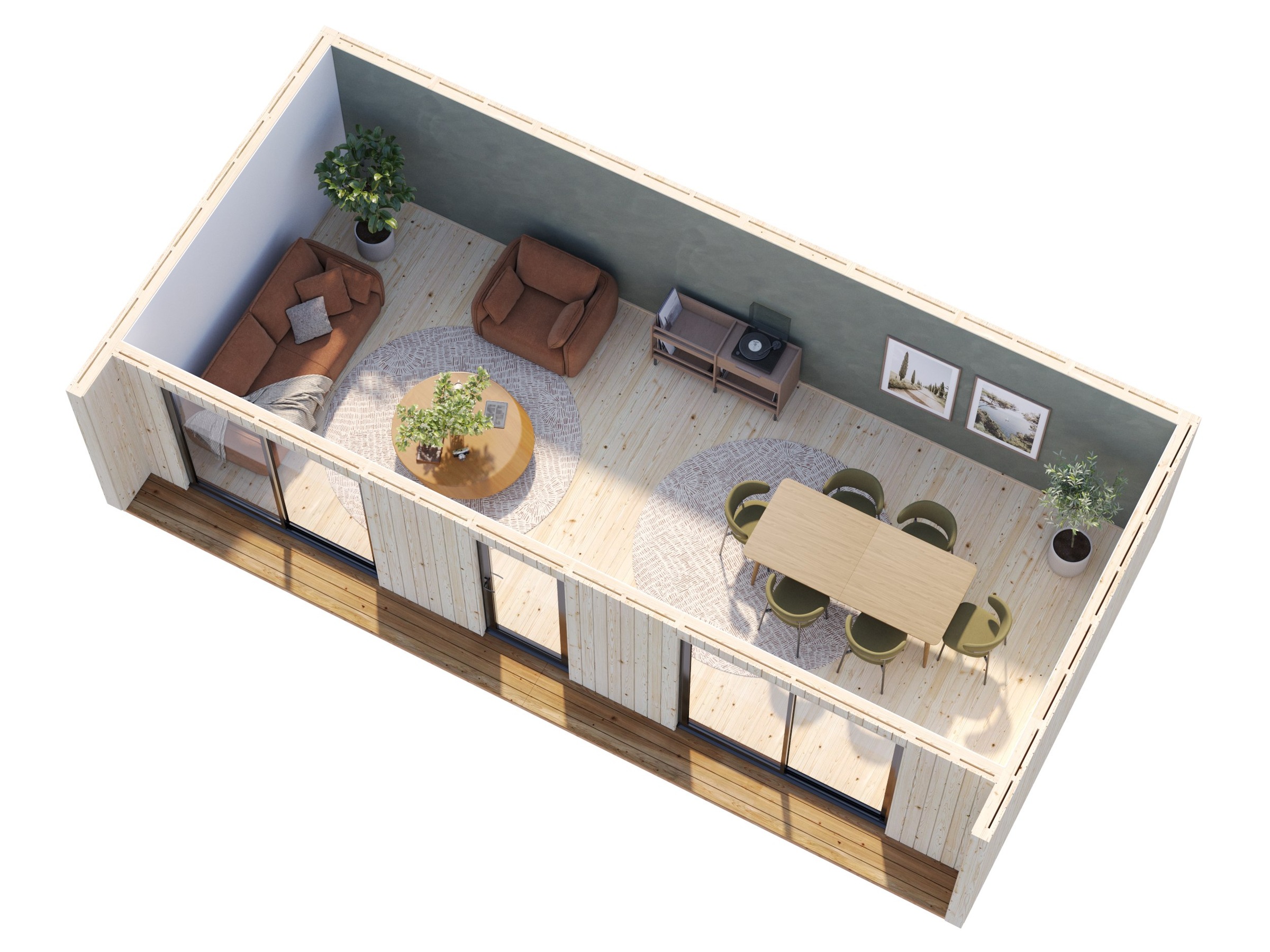 Palmako Gartenhaus »Johanna 31,8 m²«