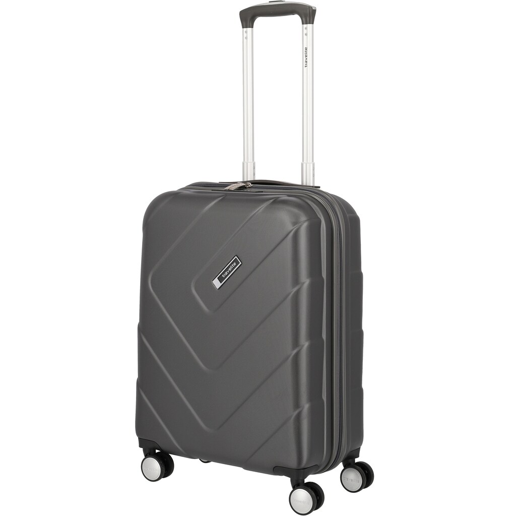 travelite Hartschalen-Trolley »Kalisto, 55 cm, anthrazit«, 4 Rollen