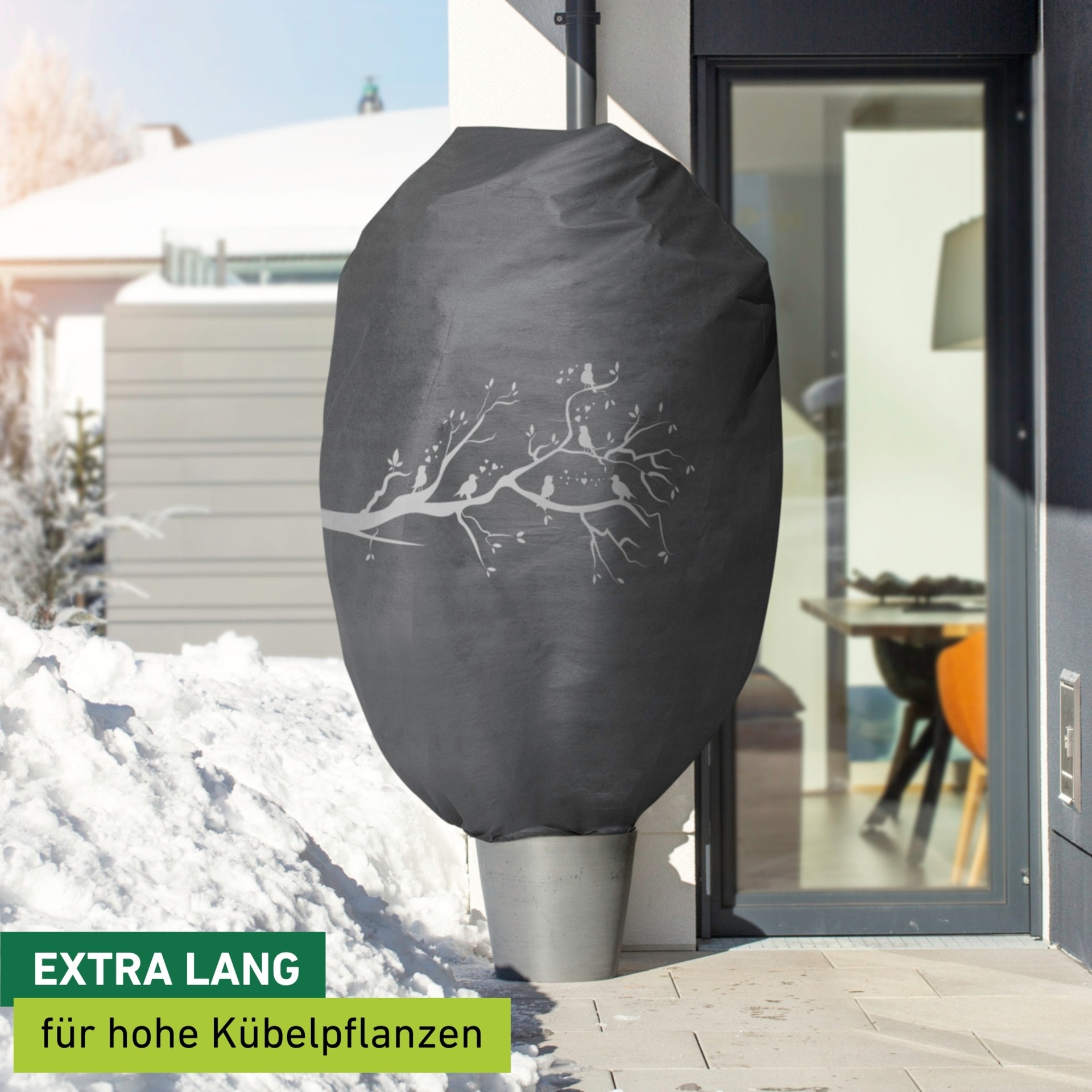 Windhager Winterschutzvlies »Winterschutz für Pflanzen, Vlieshaube, Frostschutz und Kälteschutz« licht-, wasser- und luftdurchlässig, 3x1,5 m, Stärke 30 g/m2