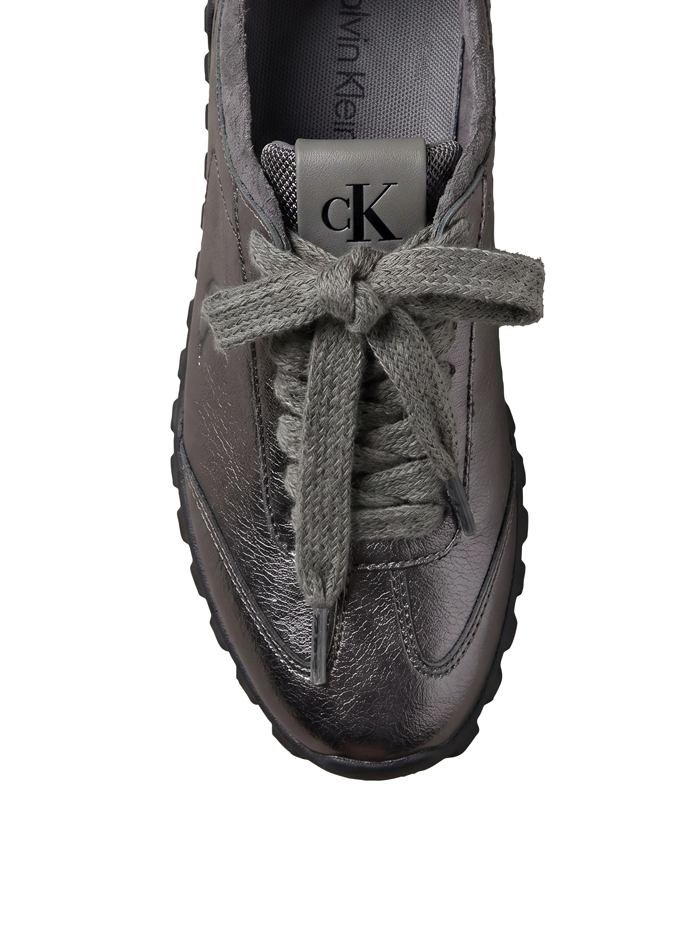 Calvin Klein »LOW PROFILE SNEAKER MET«  Halbschuh, Freizeitschuh, Schnürschuh in Metallic-Optik