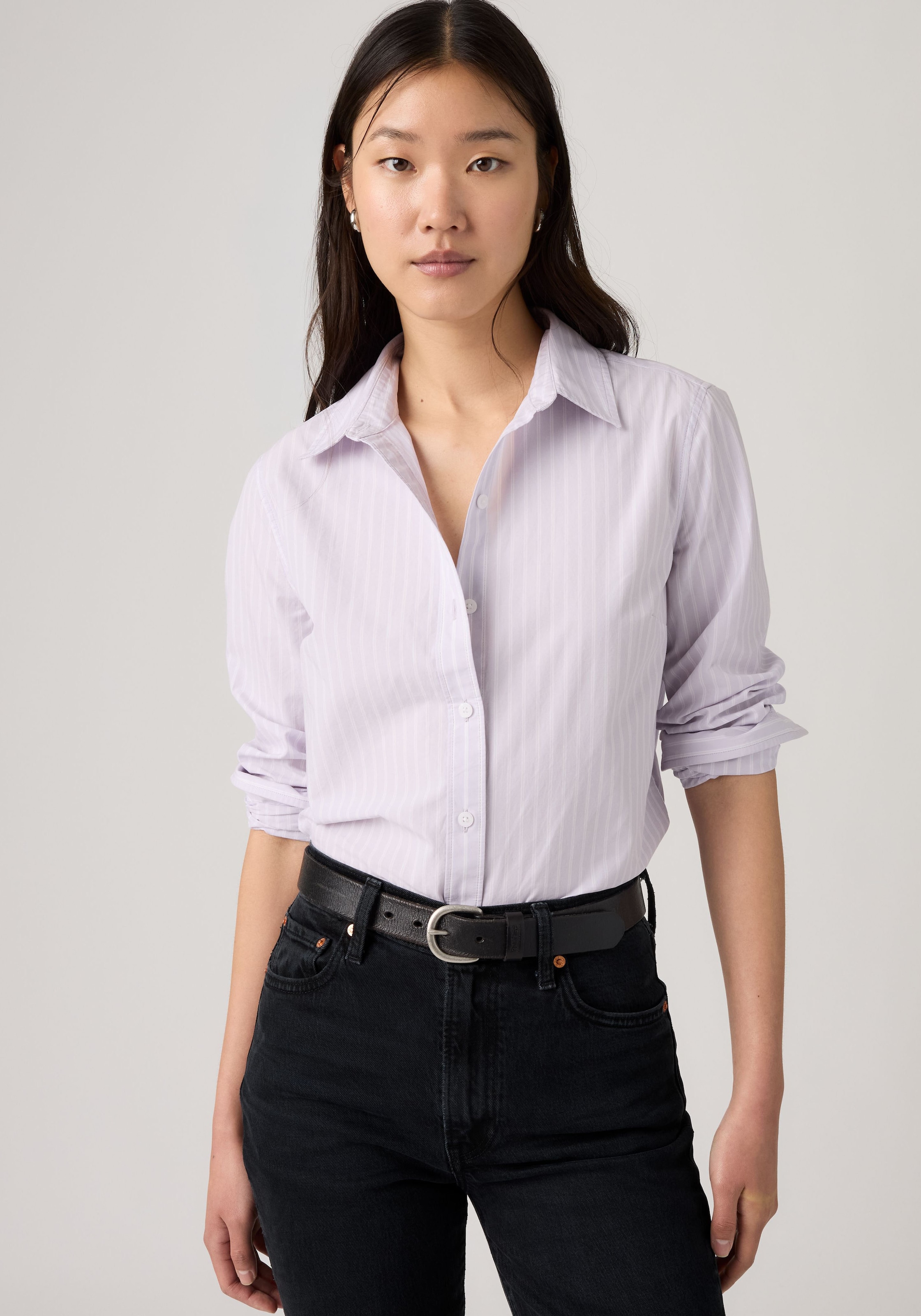 Levis Hemdbluse "CARLILE CLASSIC POPLIN SHIRT" Klassischer Hemdblusenkragen