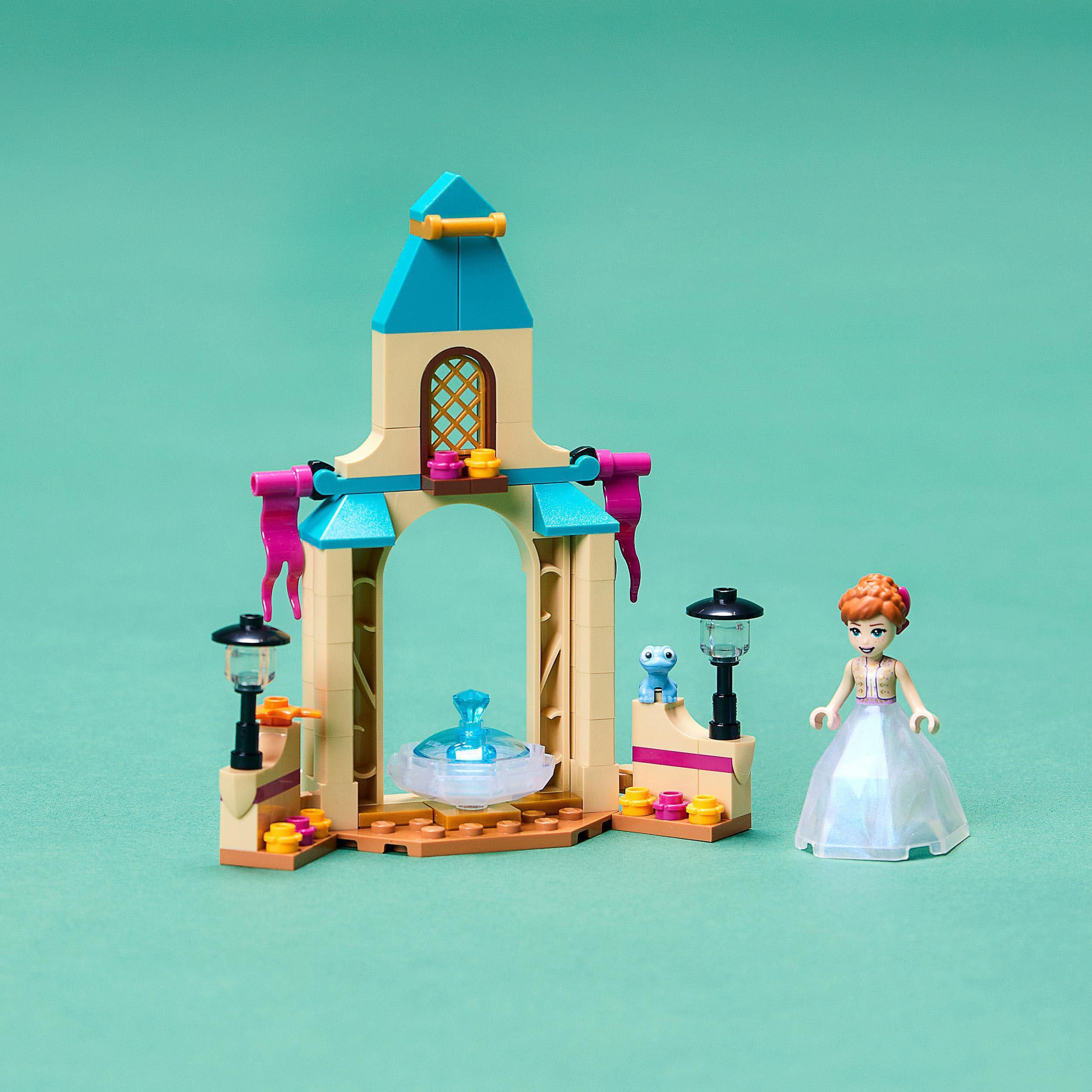 LEGO® Konstruktionsspielsteine »Annas Schlosshof (43198), LEGO® Disney«, (74 St.)