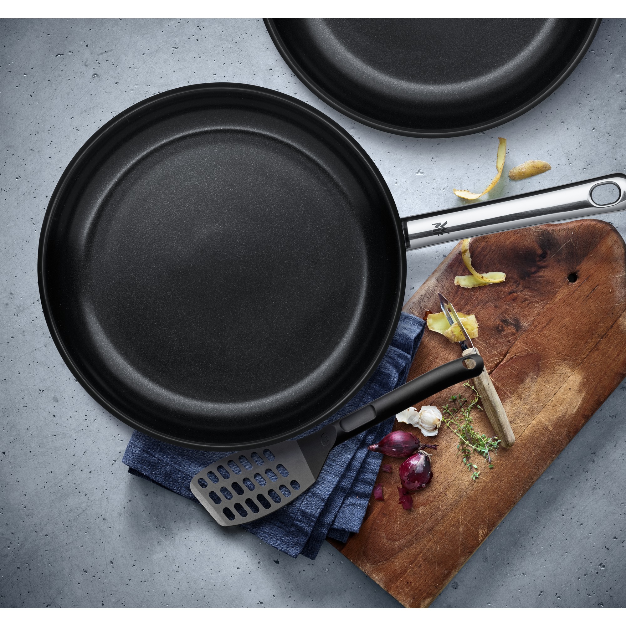 WMF Pfannen-Set "Devil, Edelstahlpfanne Induktion mit Antihaftversiegelung" günstig online kaufen