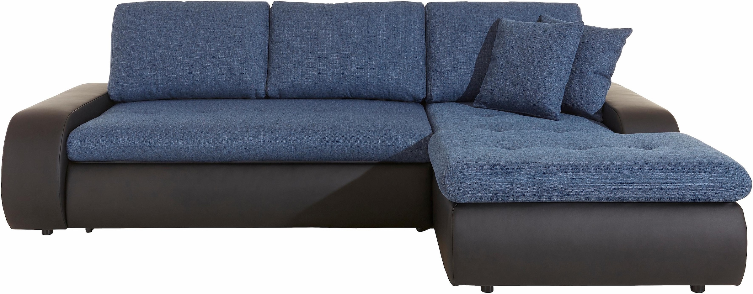 TRENDMANUFAKTUR Ecksofa "Indie, modern und bequem, Materialmix, L-Form", wa günstig online kaufen