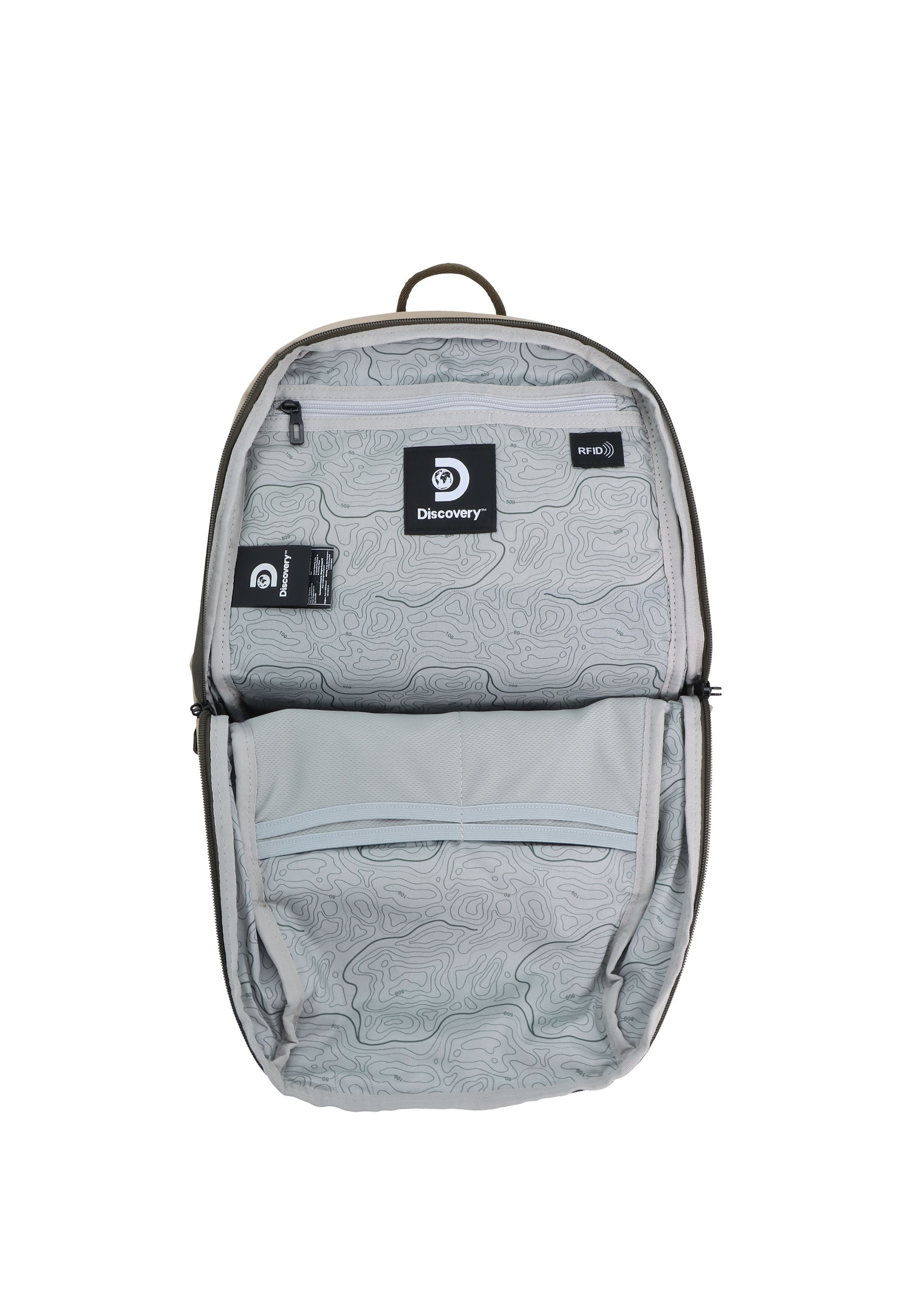 Discovery Cityrucksack »Downtown« mit praktischem Gepäckfixiergurt