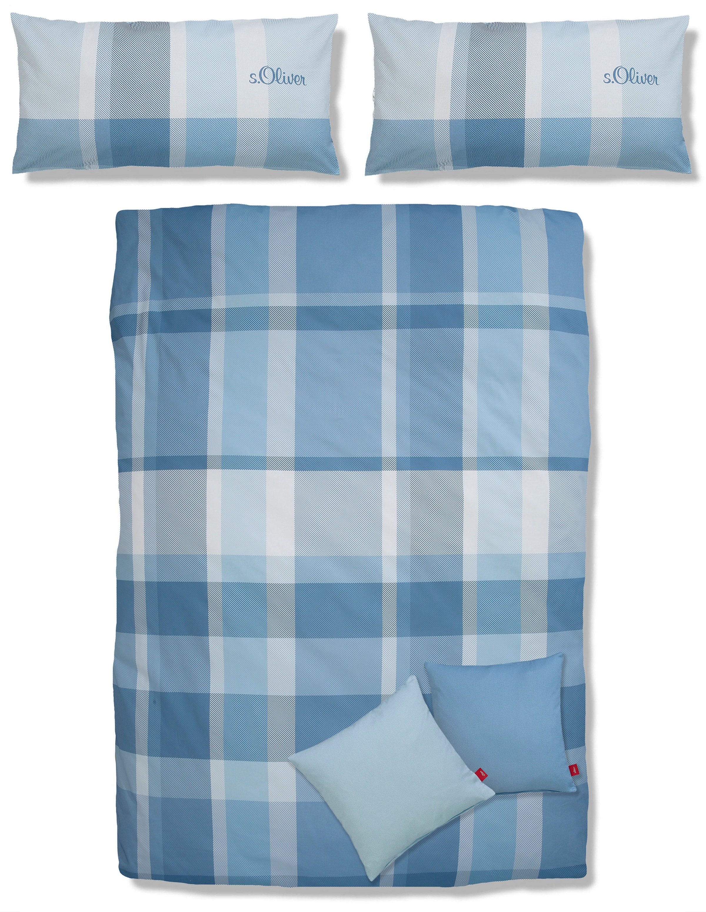 s.Oliver Bettwäsche "Tabea in Gr. 135x200 oder 155x220 cm" 2 tlg. Markenbet günstig online kaufen