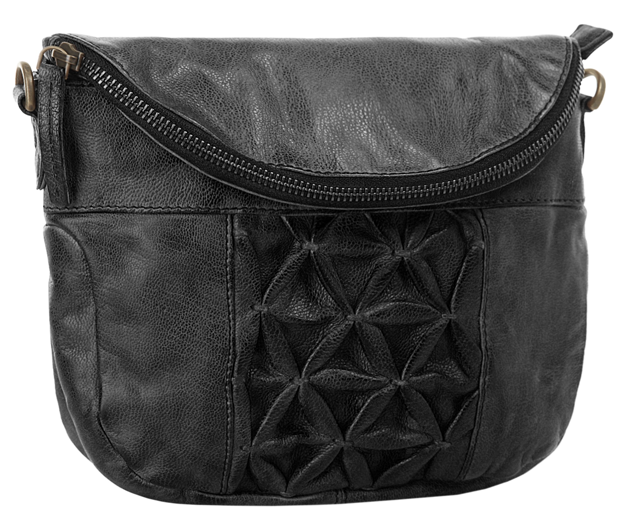 X-Zone Umhängetasche echt Leder