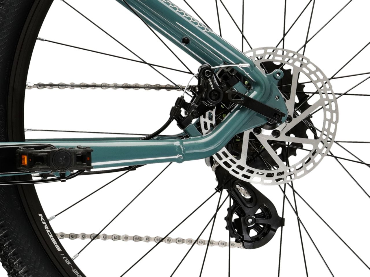 Kross Mountainbike »KROSS Mountainbike Hardtail 29" Hexagon 2.0 grün 21 Gänge« 21 Gang Shimano ALTUS M310 Schaltwerk Kettenschaltung