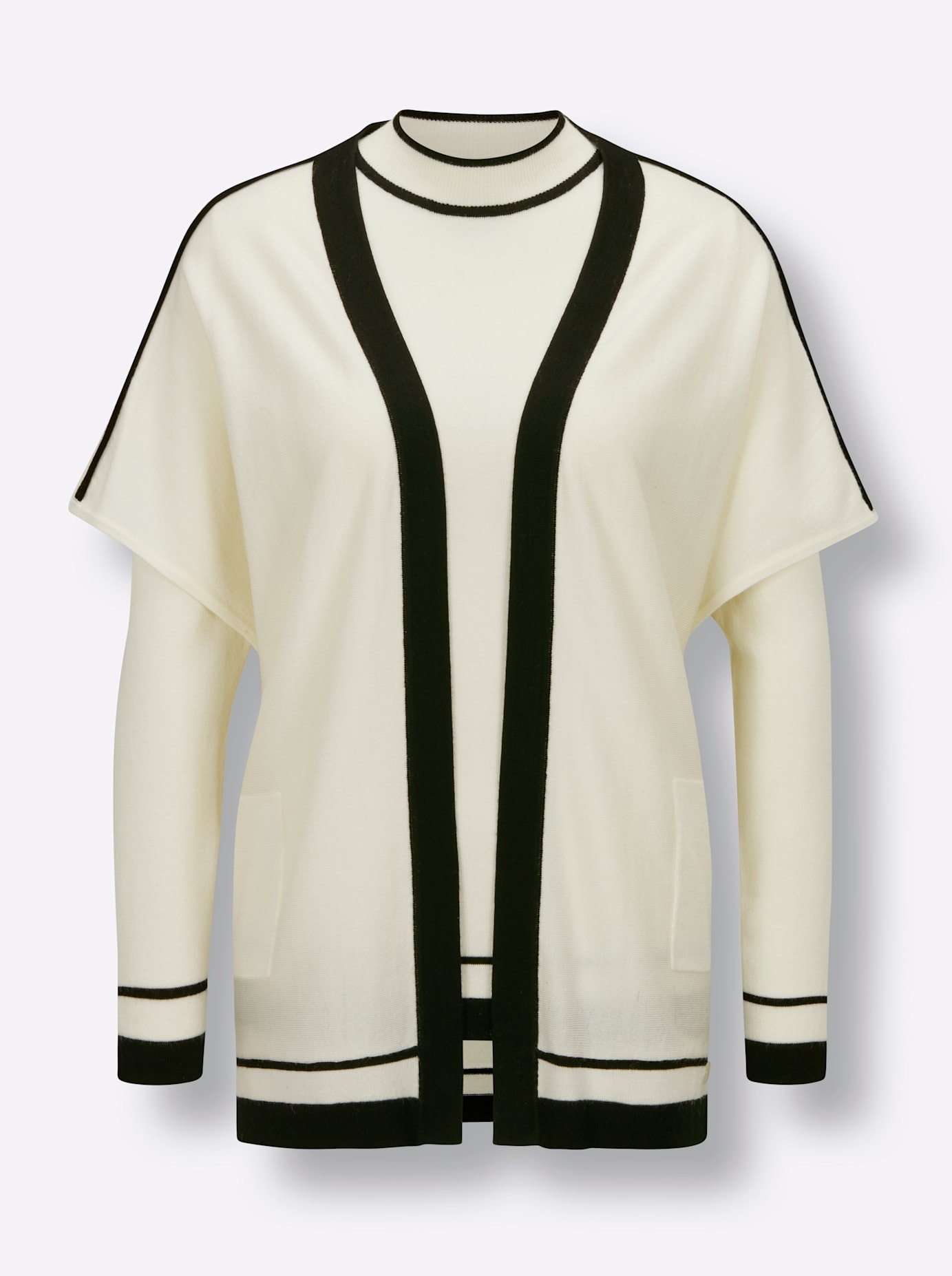 CREATION L PREMIUM Strickpullover »Merino-Strick-Twinset«