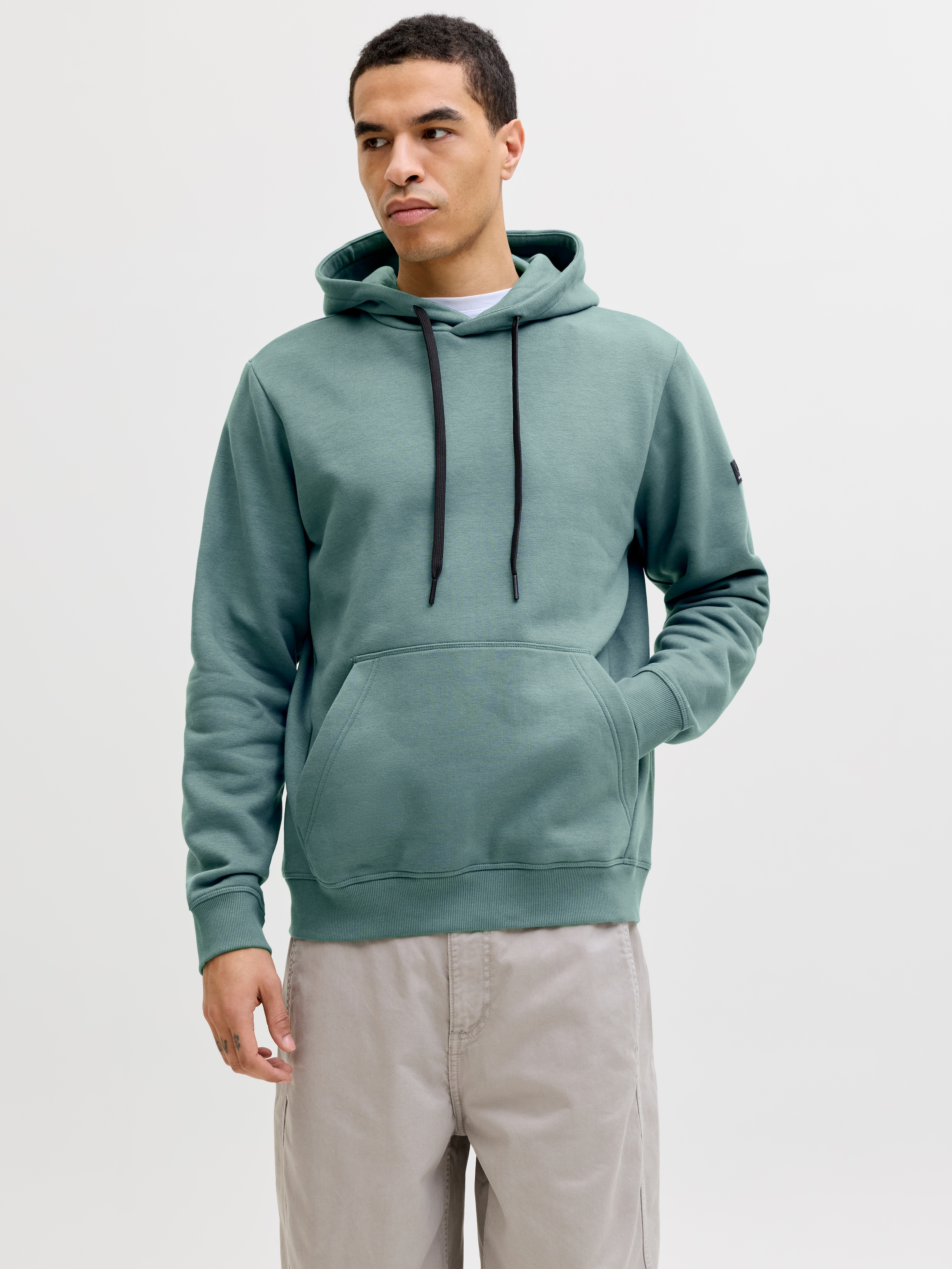 Jack & Jones Kapuzensweatshirt "JCOFUSION SWEAT BADGE HOOD" günstig online kaufen