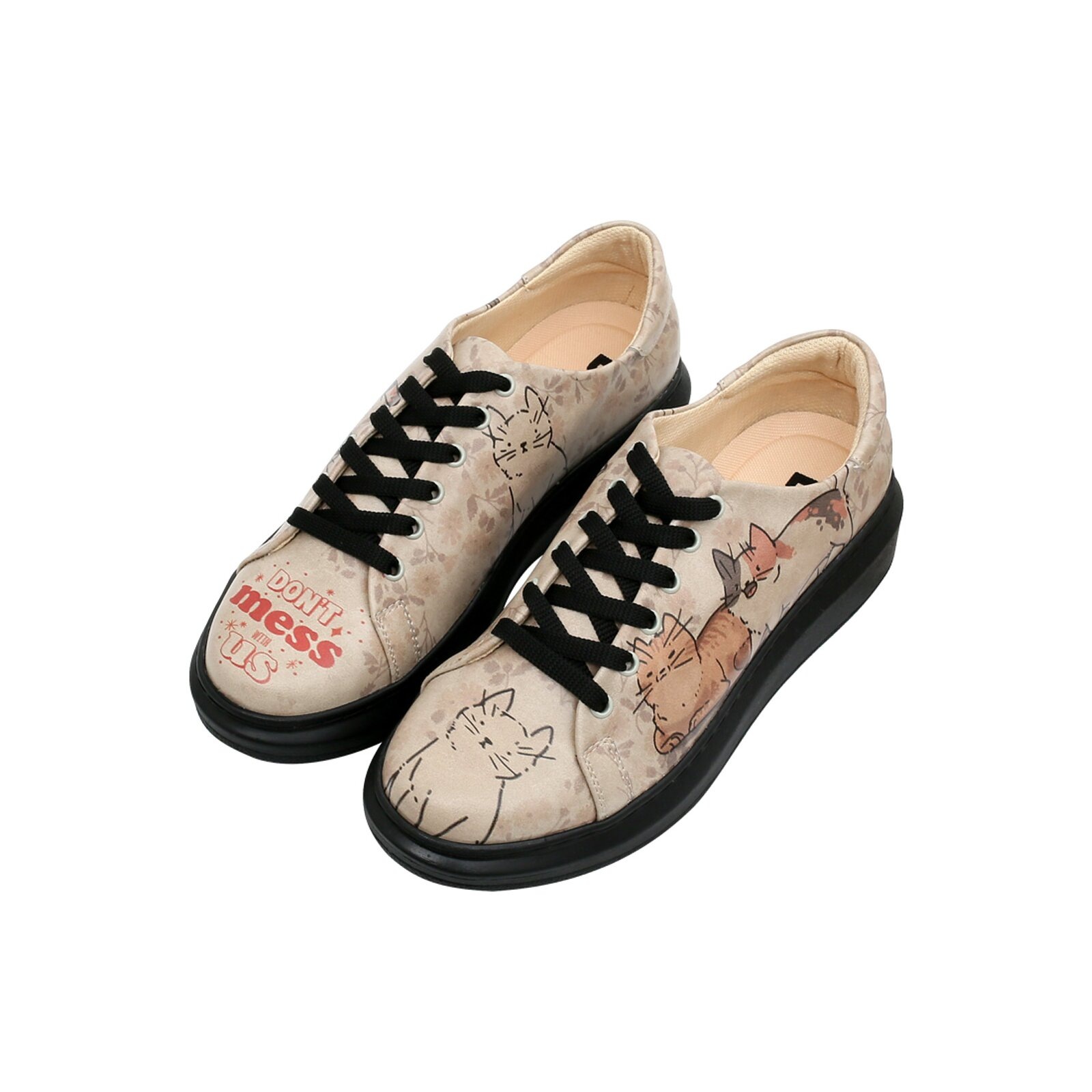 DOGO Plateausneaker "Myra Trouble Makers Damen Sneaker / Female", Vegan günstig online kaufen