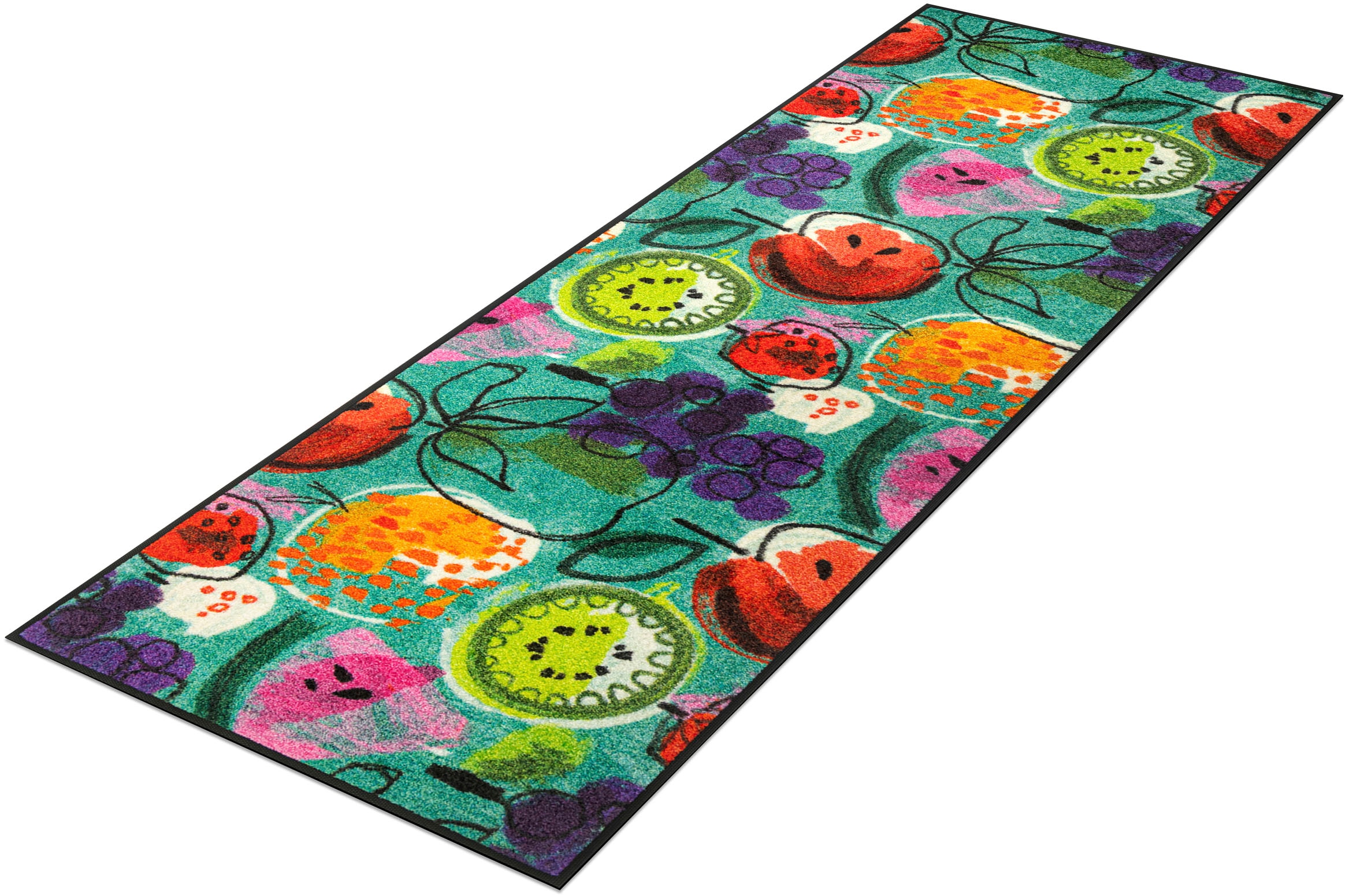 wash+dry by Kleen-Tex Läufer "Fruit Fiesta" rechteckig günstig online kaufen
