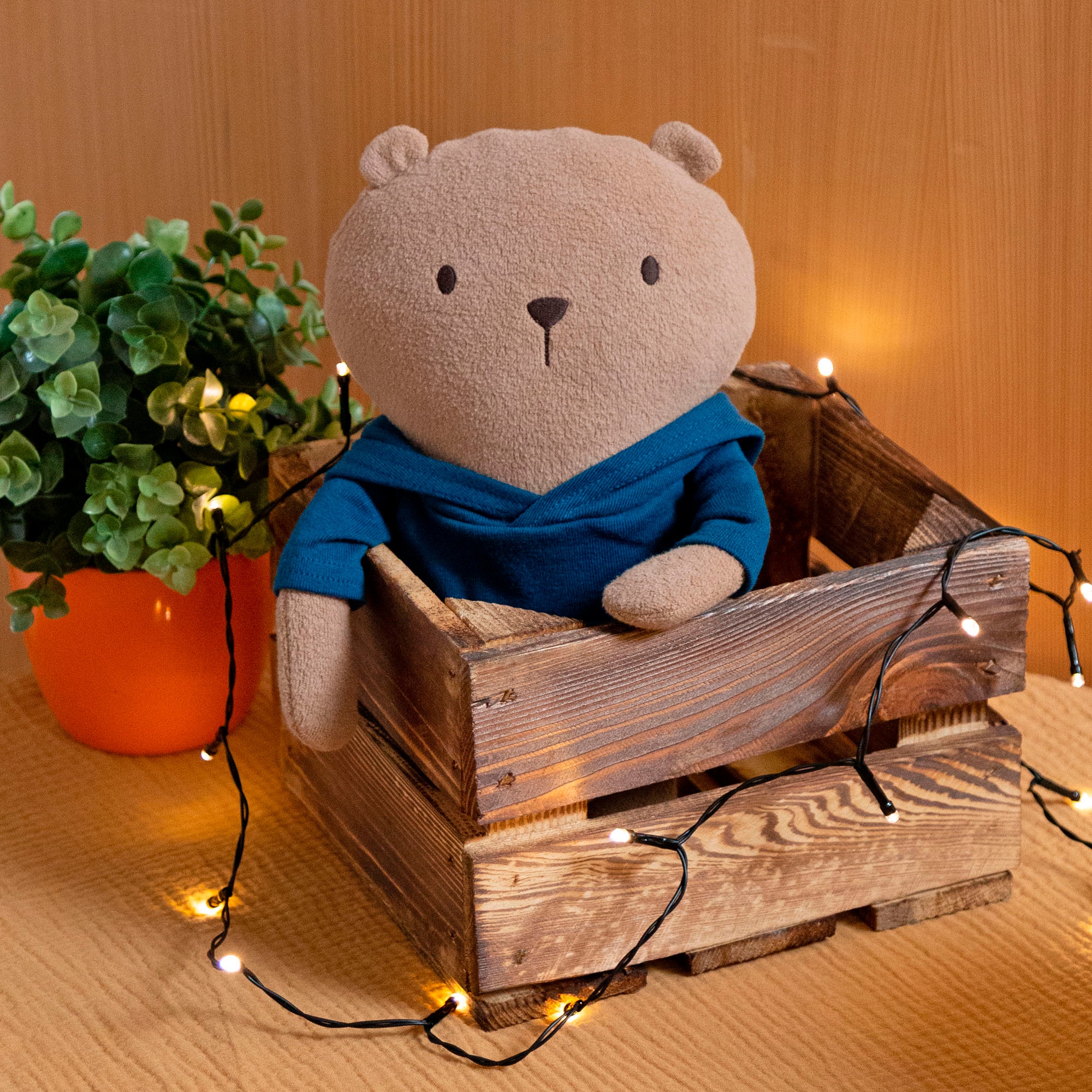 Sigikid Kuscheltier »Mister O'Lui Kuschelfreunde - Mister O'Lui blauer Hoodie«