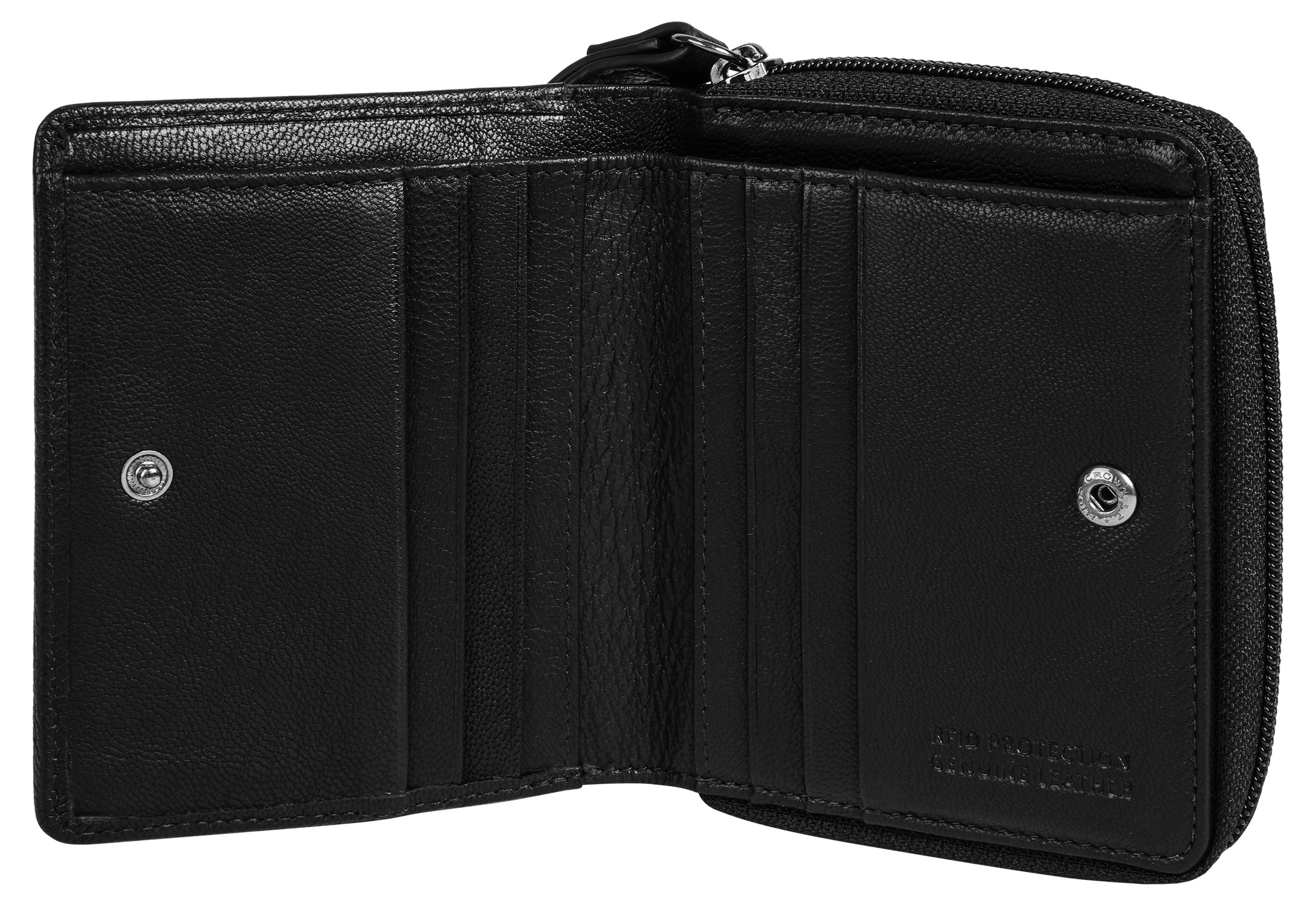 bugatti Geldbörse »BLACK MAGIC« echt Leder