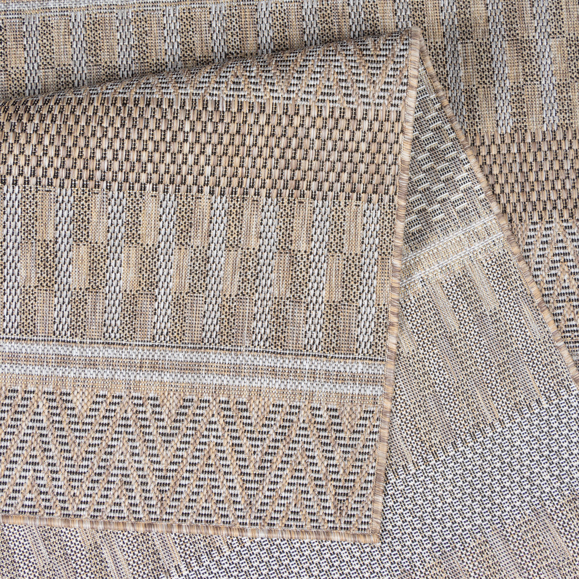 Sanat Teppich »Melissa 8003«, rechteckig, 10 mm Höhe, Kurzflor, In -und Outdoor geeignet, Außenbereich, Wohnzimmer