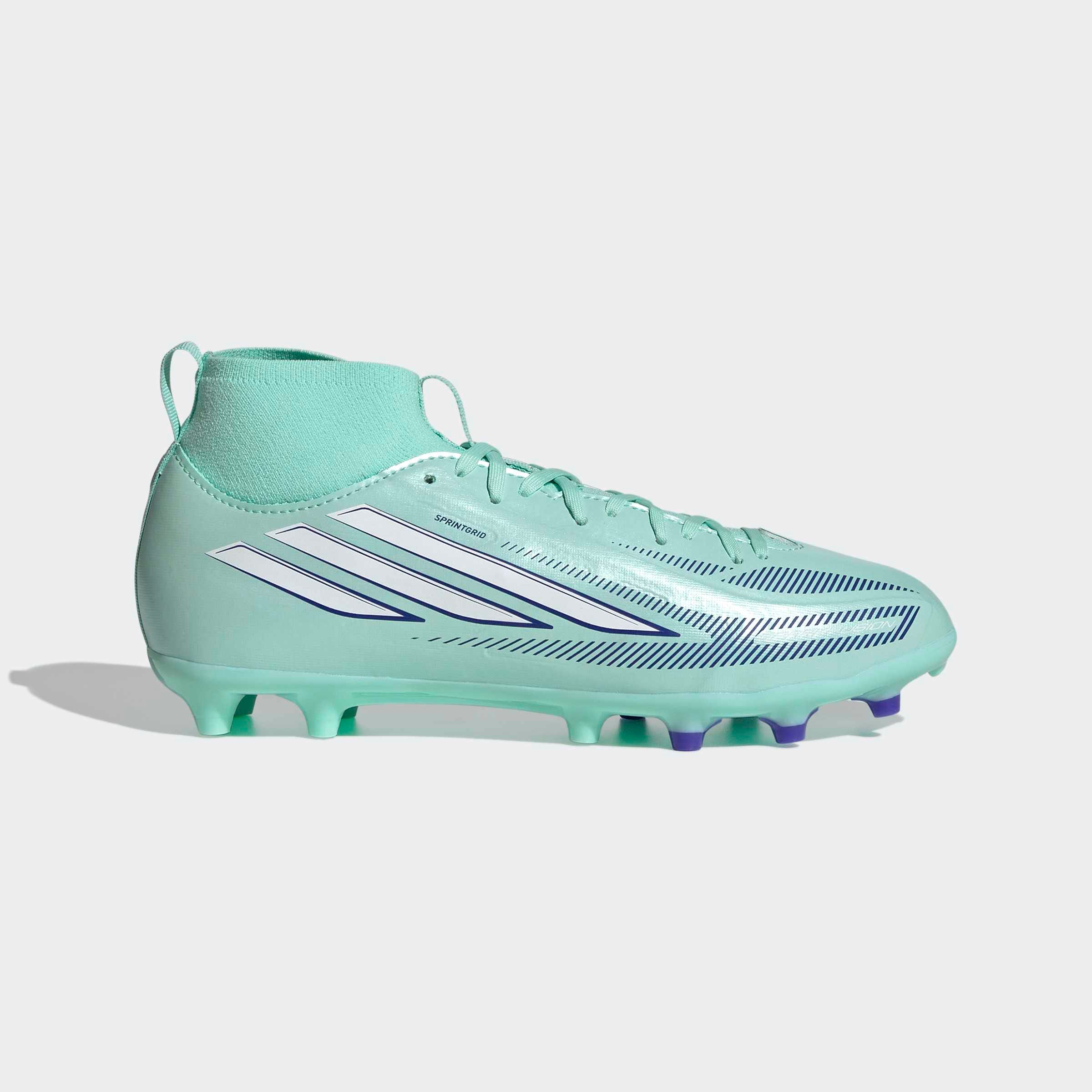 adidas Performance Fußballschuh »F50 SPARKFUSION LEAGUE KIDS , NATURRASEN / KUNSTRASEN, HALBHOCH«  für Rasen und Kunstrasenplätze geeignet