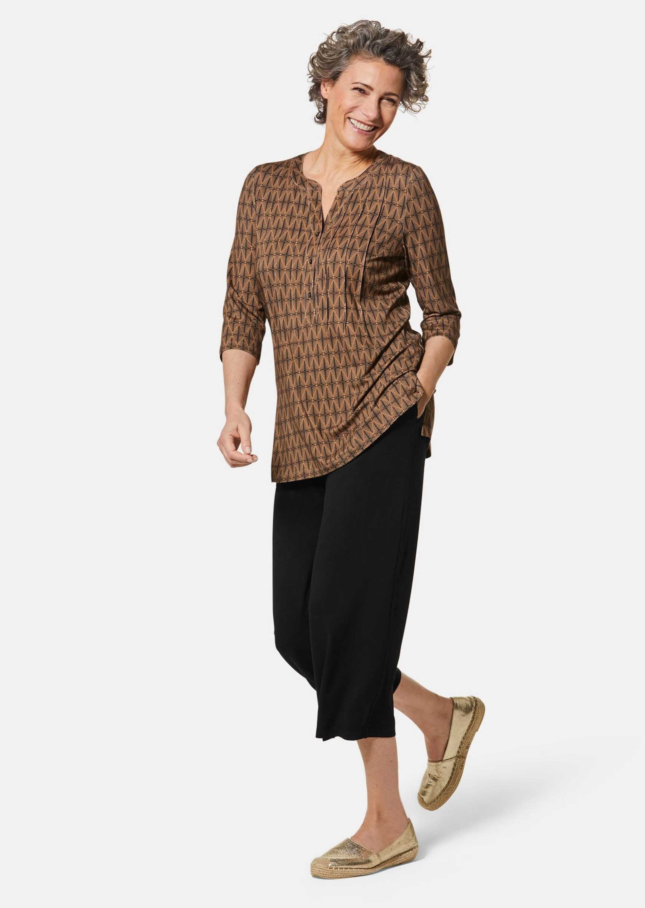 GOLDNER 7/8-Hose »Kurzgröße Jerseyhose Louisa in elastischer Qualität«  Ohne