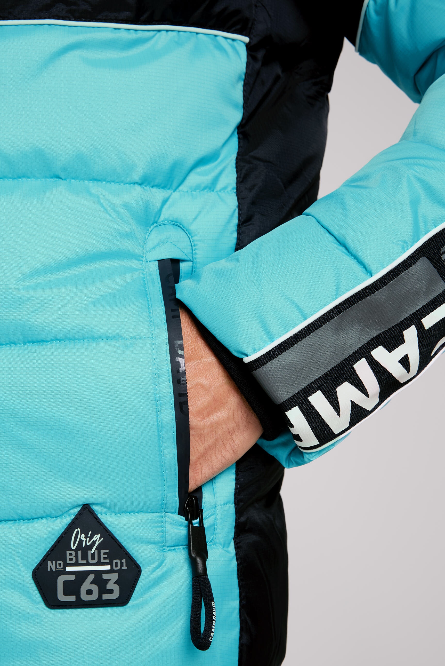 CAMP DAVID Winterjacke, mit Kapuze, mit abtrennbarer Kapuze