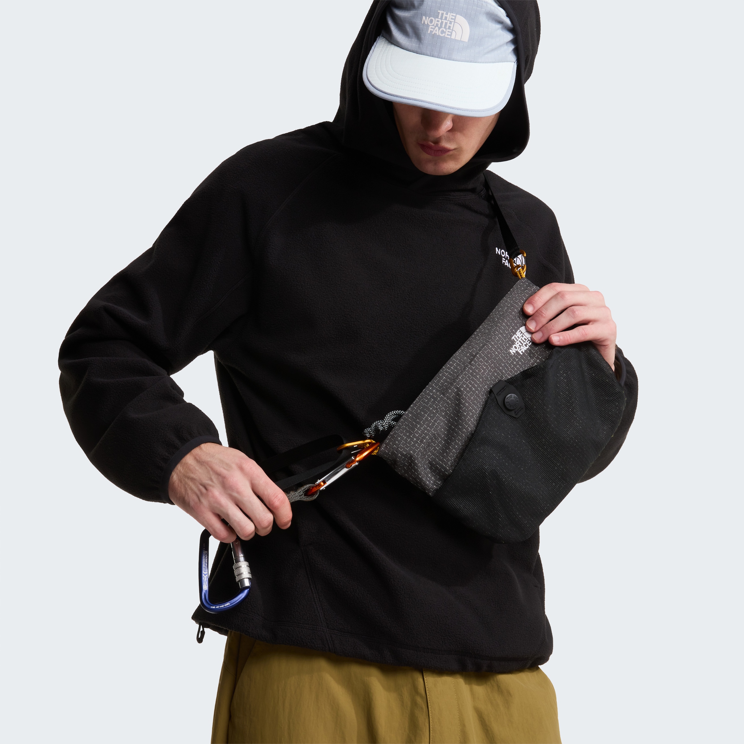 The North Face Fleecepullover »M OXARA HOODED FLEECE«, sportlicher Stil, für Erwachsene, mit Kängurutasche
