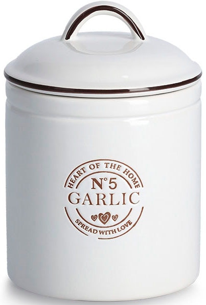 Zeller Present Vorratsdose "Garlic" 1 Stk. tlg. für Knoblauch, 880 ml günstig online kaufen