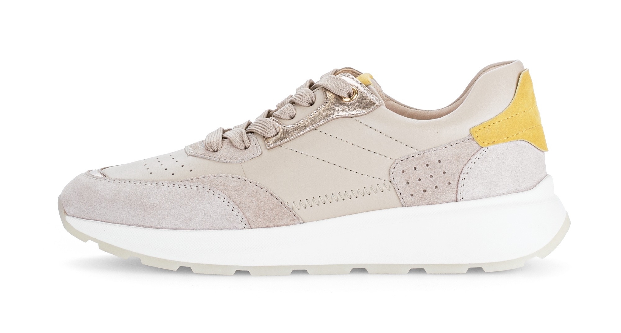 Thumbnail - Gabor Keilsneaker, Freizeitschuh, Halbschuh, Schnürschuh mit Kontrastbesätzen