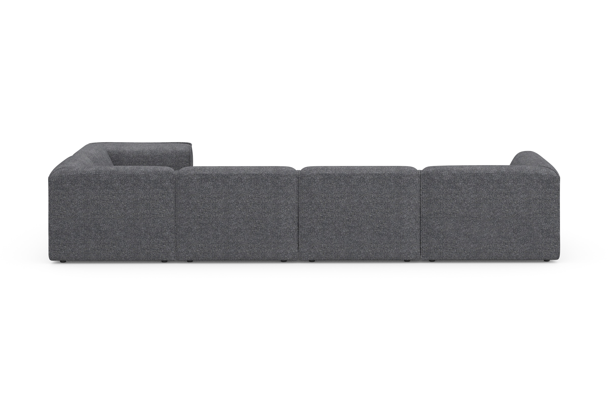 RAUM.ID Wohnlandschaft »Merid U-Form, jederzeit durch Module erweiterbar, B/T/H: 367/206/70 cm«, als Modul oder separat verwendbar, für individuelle Zusammenstellung
