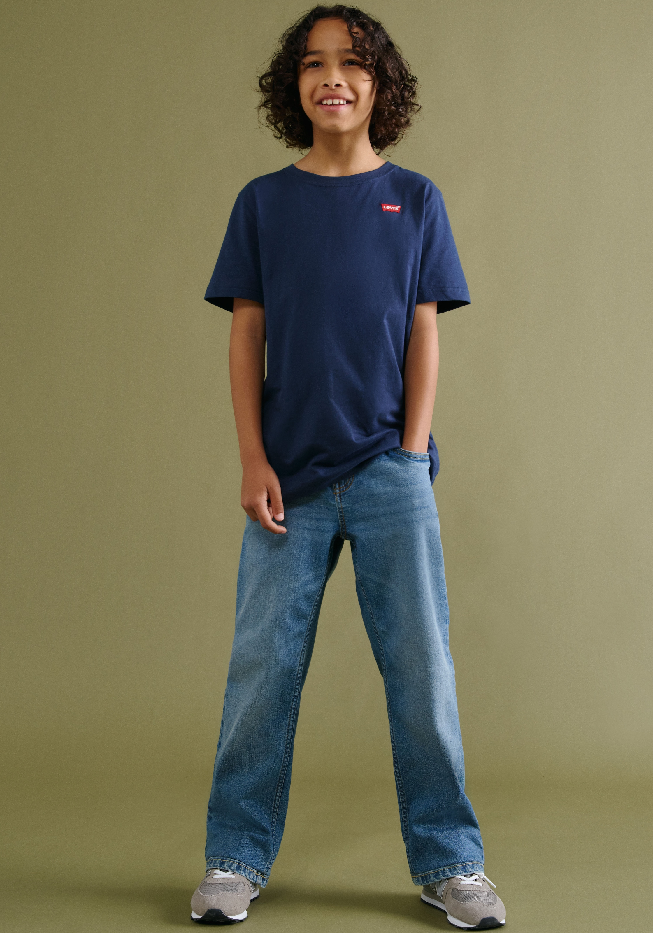 Levi's® Kids Stretch-Jeans »LVB STAY LOOSE TAPER JEANS«, for BOYS