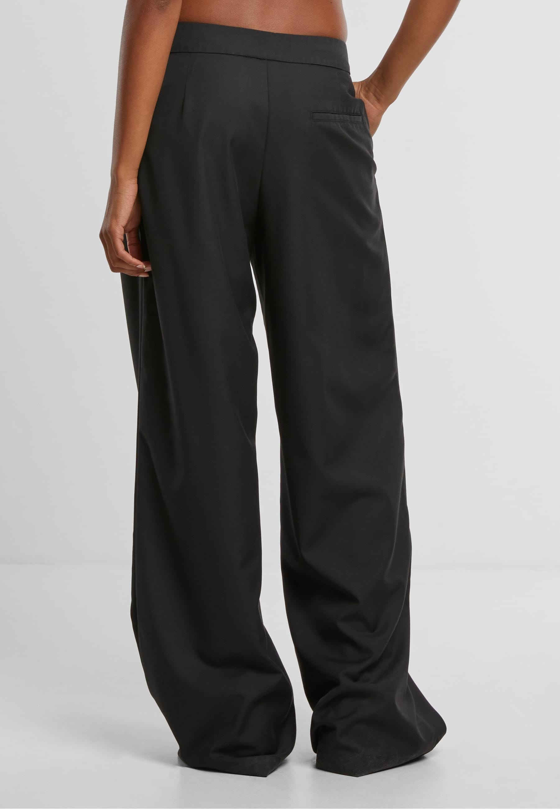 URBAN CLASSICS Stoffhose »Urban Classics Ladies Wide Leg Pants«, (1 tlg.)