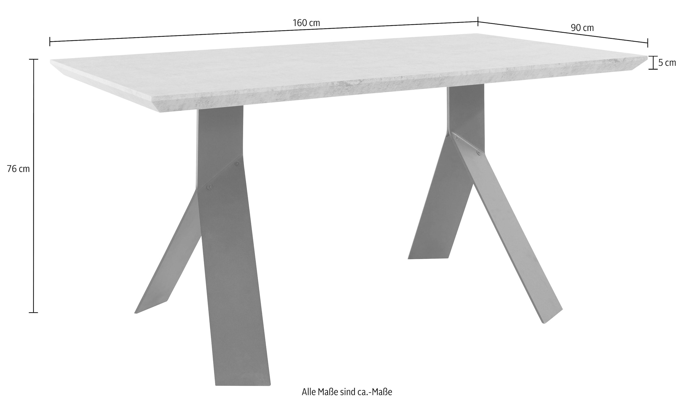 Homexperts Essgruppe »Bridge & Josie«, (Set, 5 tlg.)