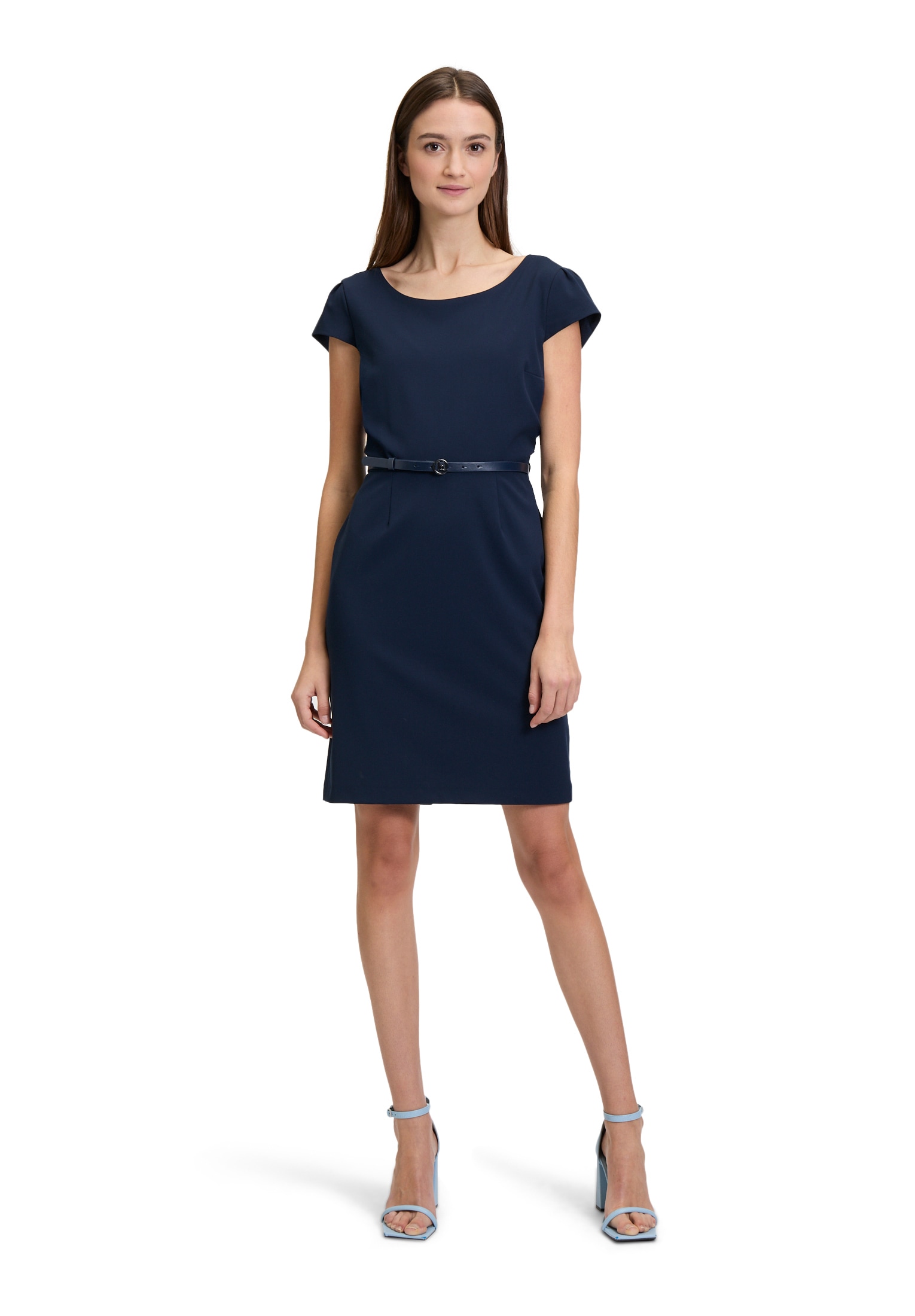 Betty&Co Etuikleid »Betty & Co Etuikleid mit Gürtel«, Gürtel