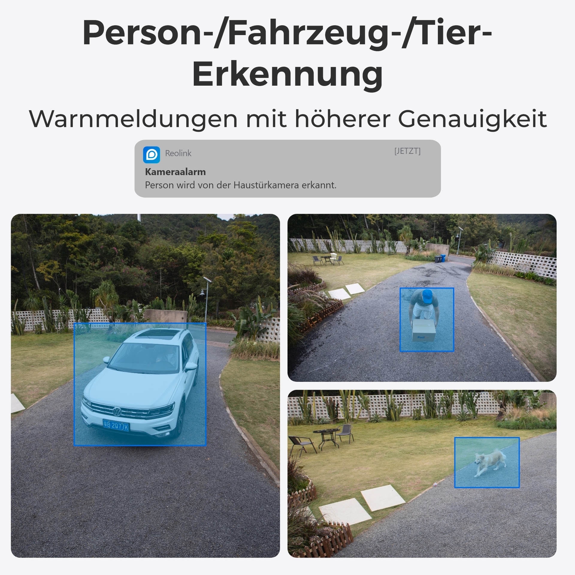 Reolink Überwachungskamera »Hub 1 + Argus Series B730 + Solarpanel«, Außenbereich