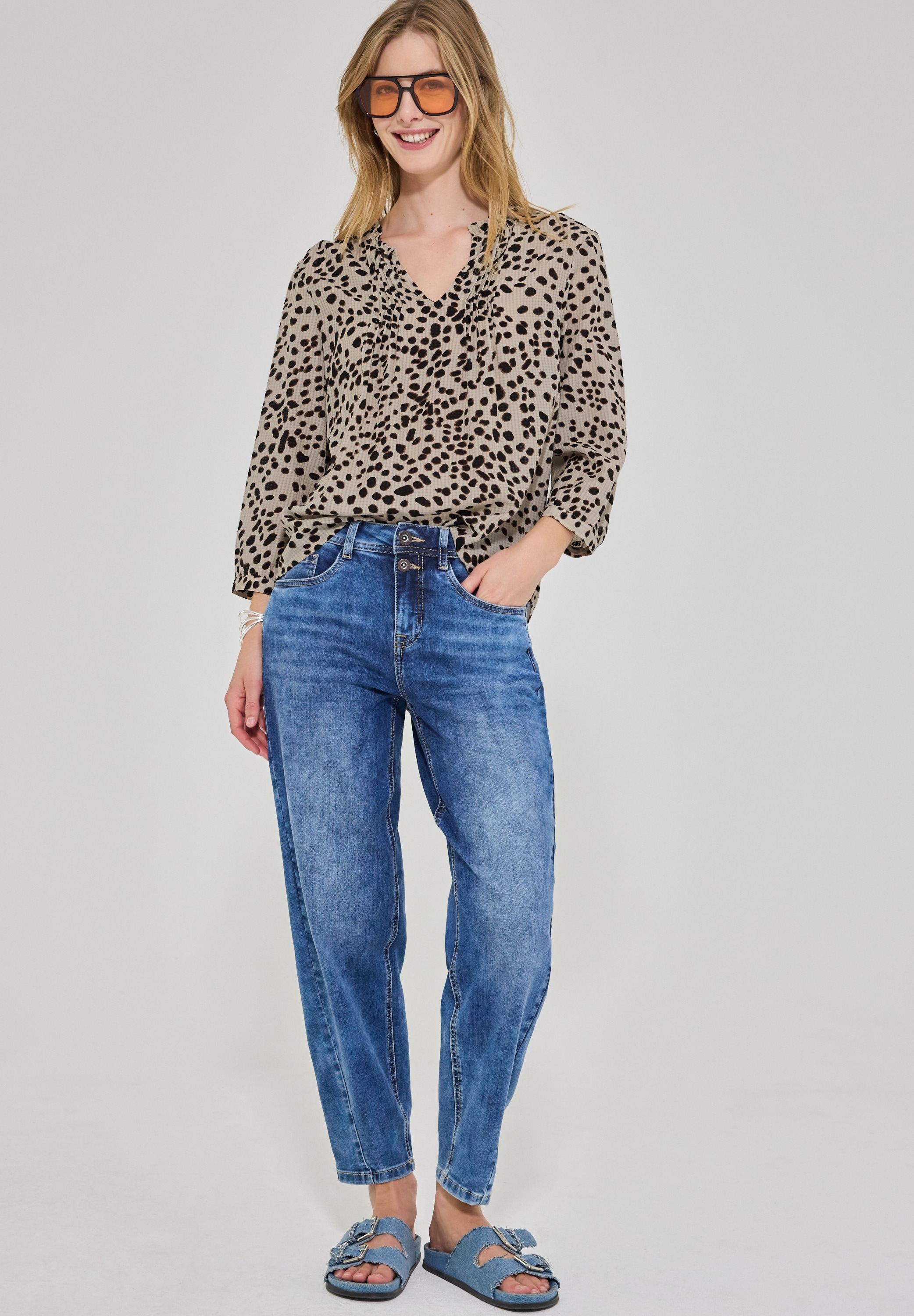 STREET ONE STUDIO Shirtbluse mit allover Print